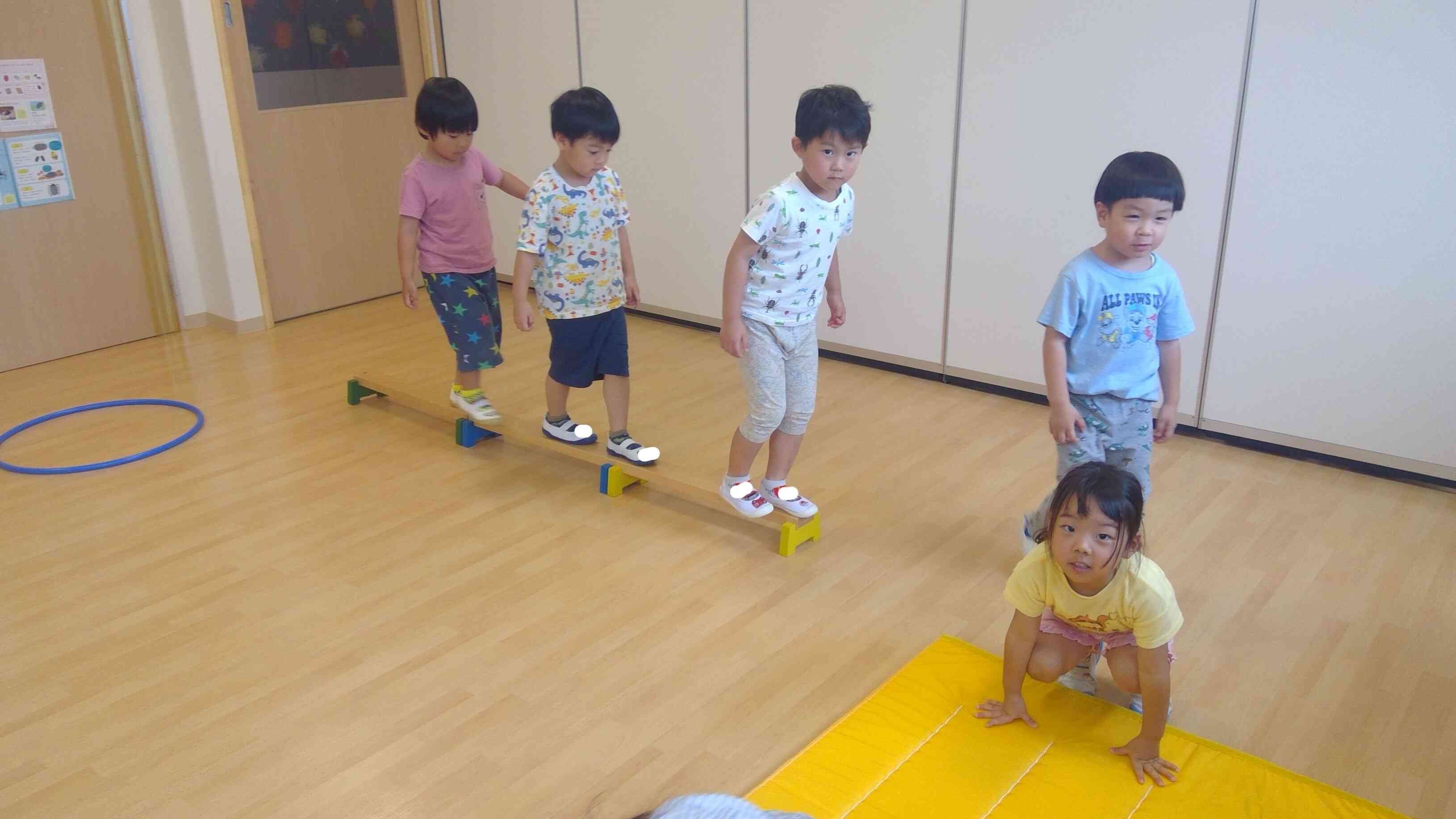 運動遊び大好き！