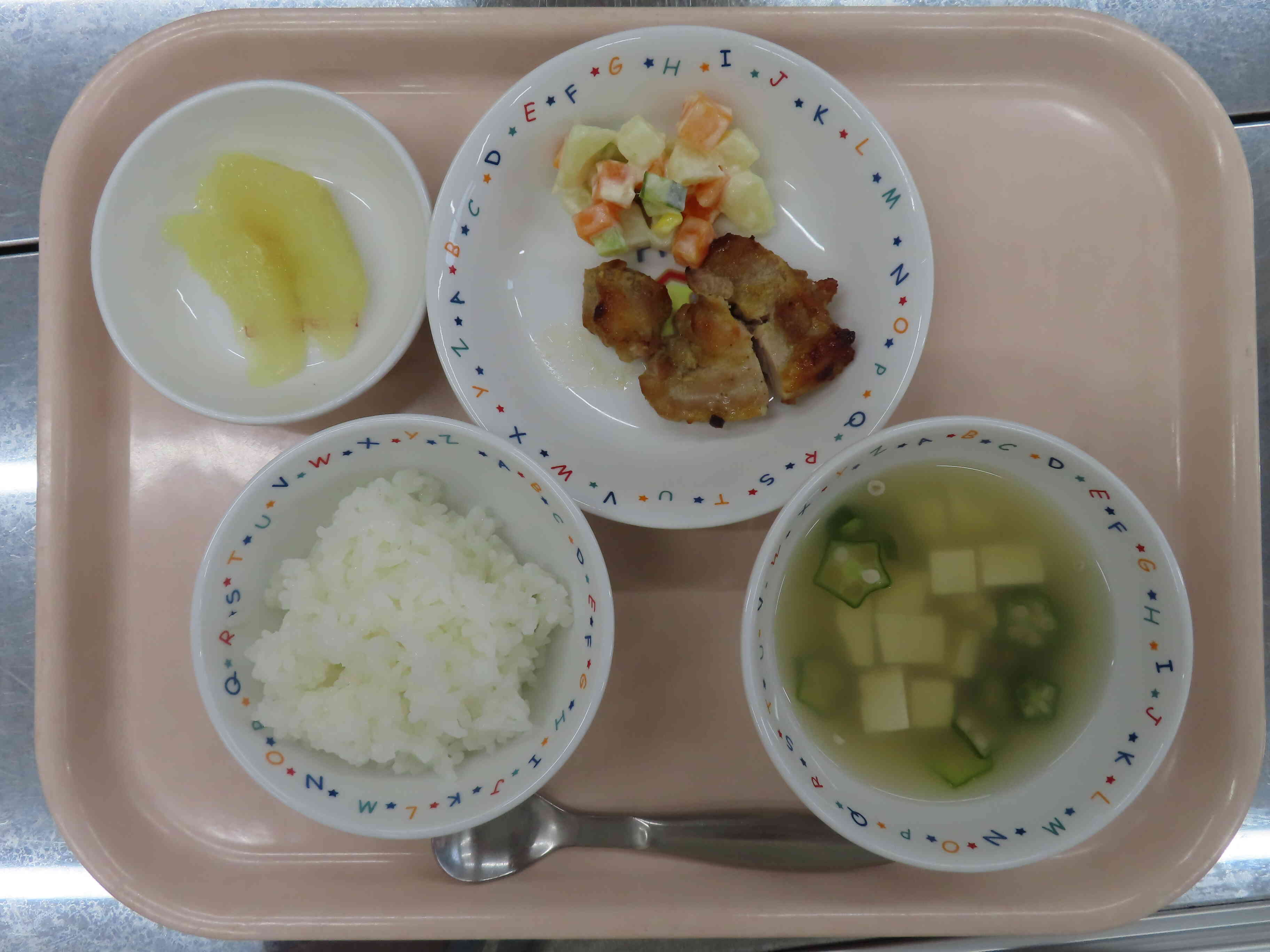 8月7日のお給食
