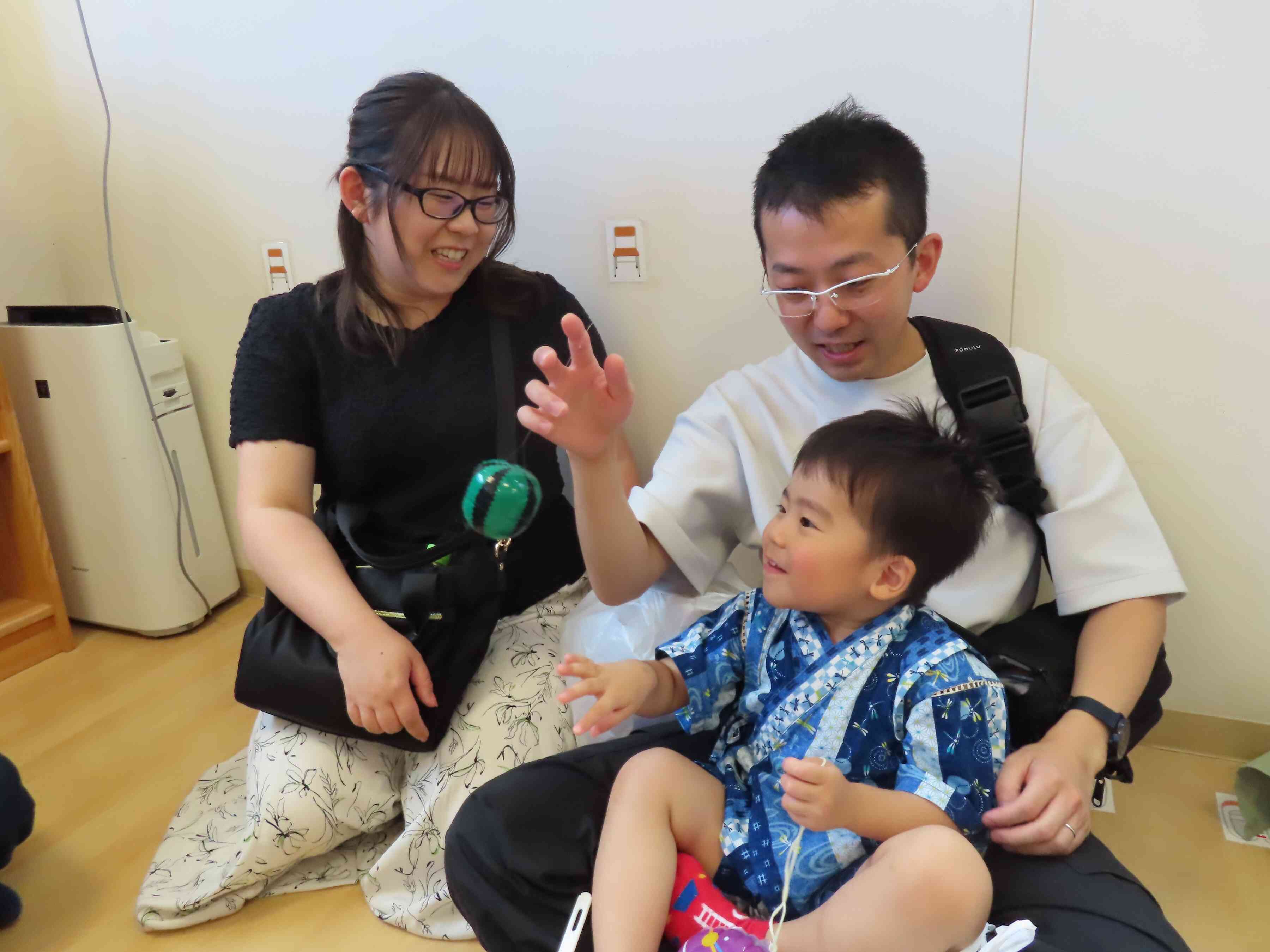 笑顔がいっぱい