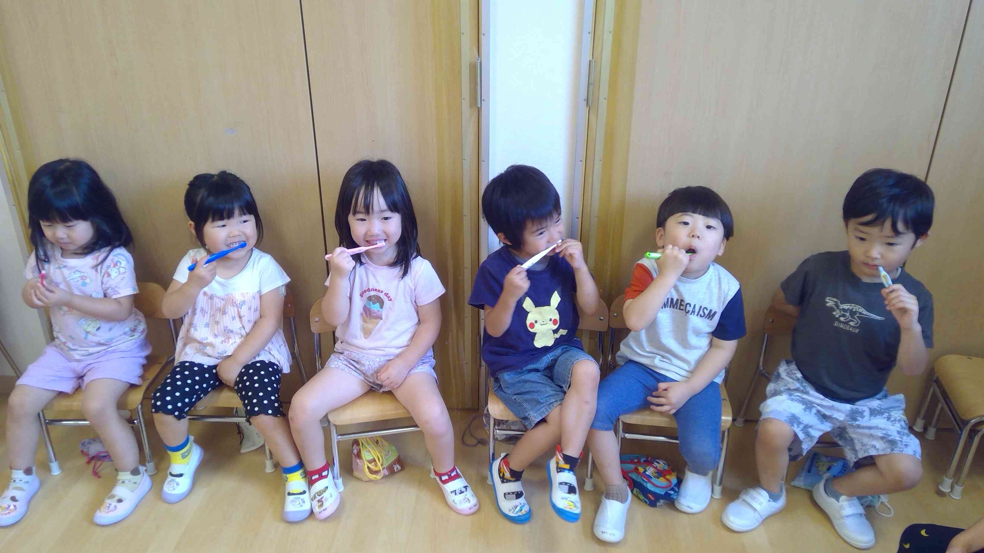 8月りすぐみ（3歳児クラス）