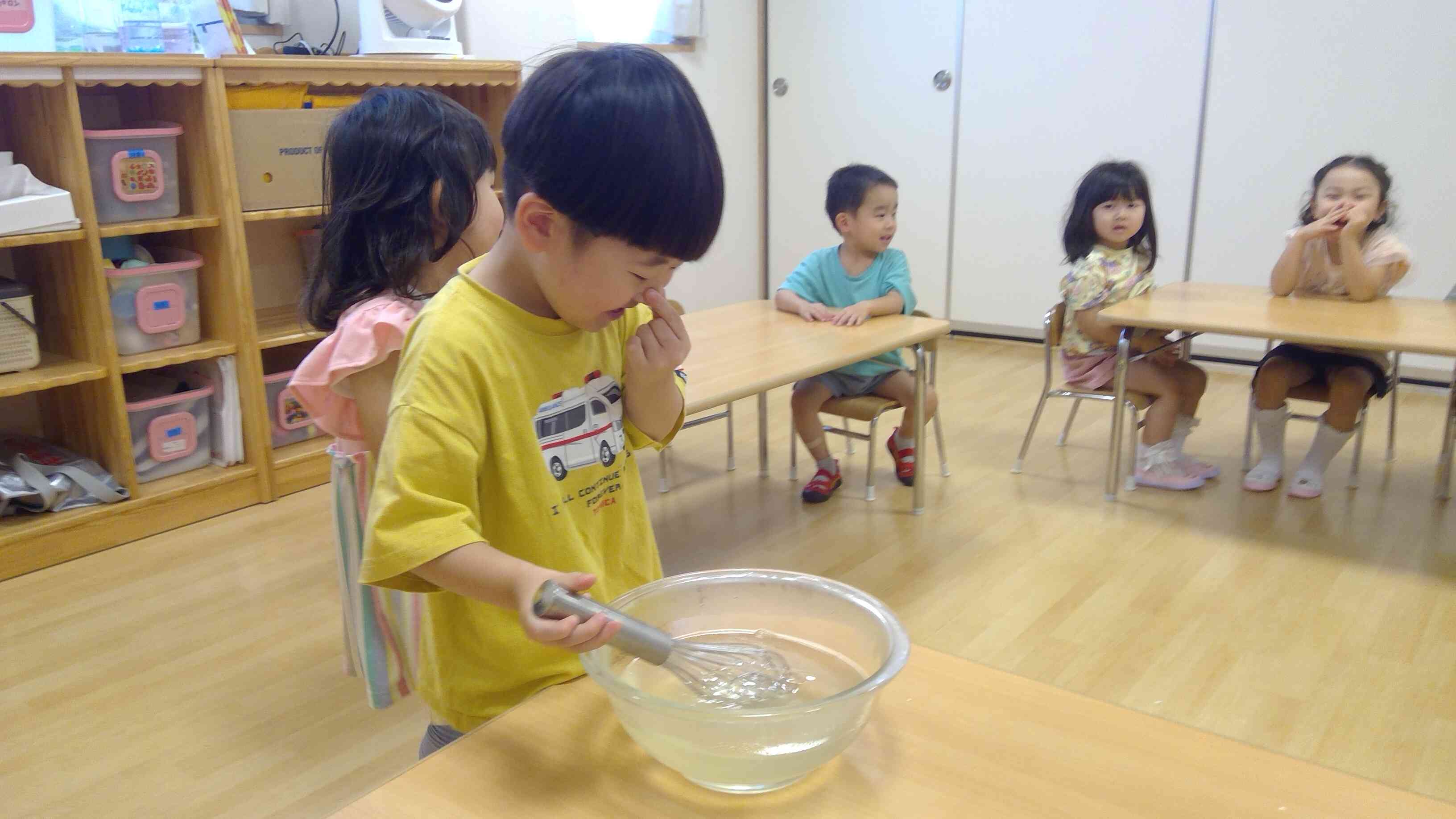 寒天ってちょっと臭いんだね