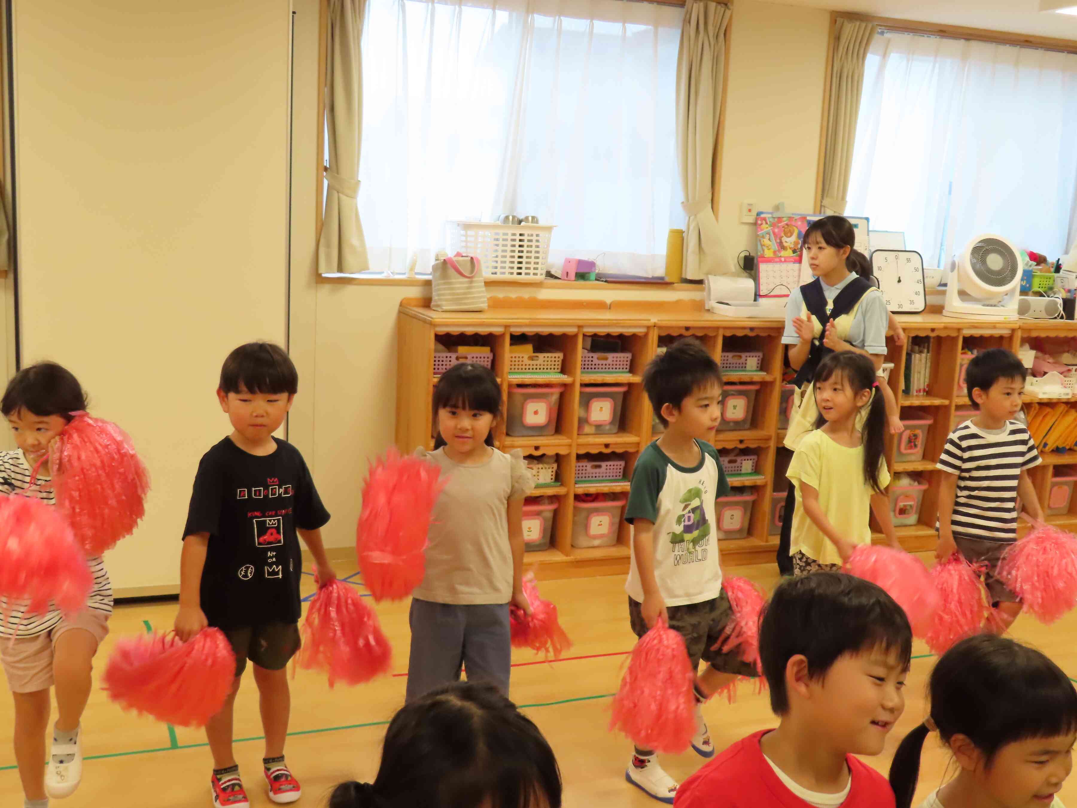 かっこよくダンスをしました。