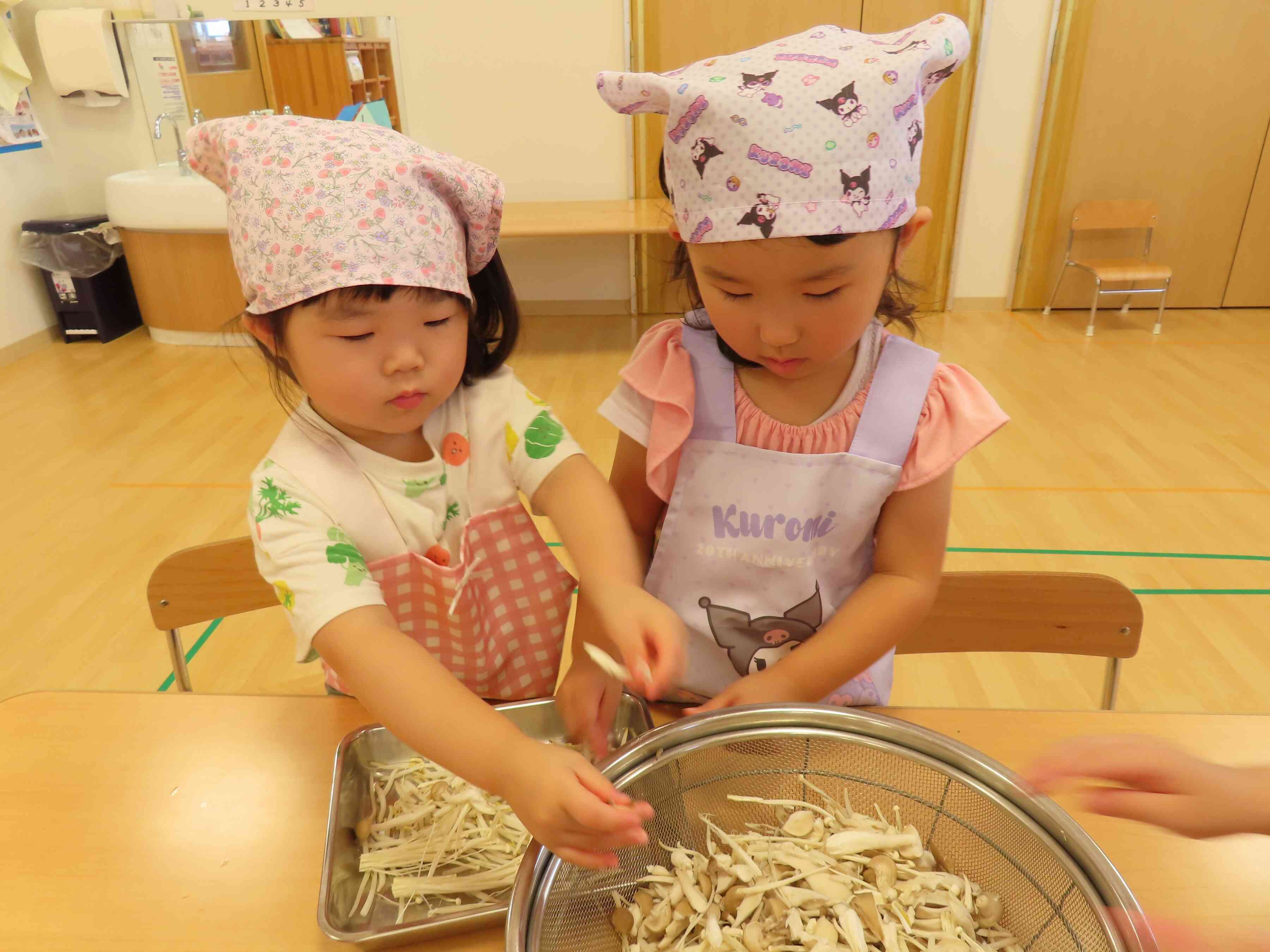 だんだん細かくなってきたよ
