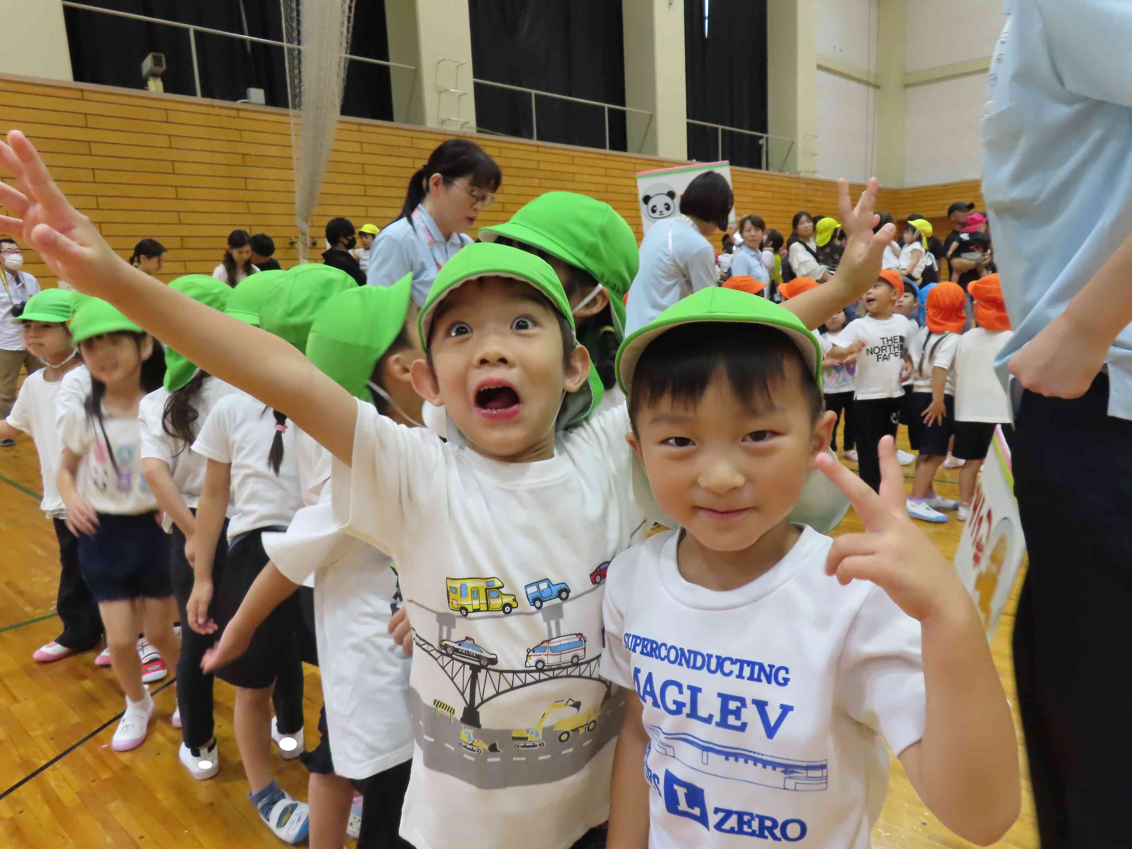 最後の運動会頑張ります！