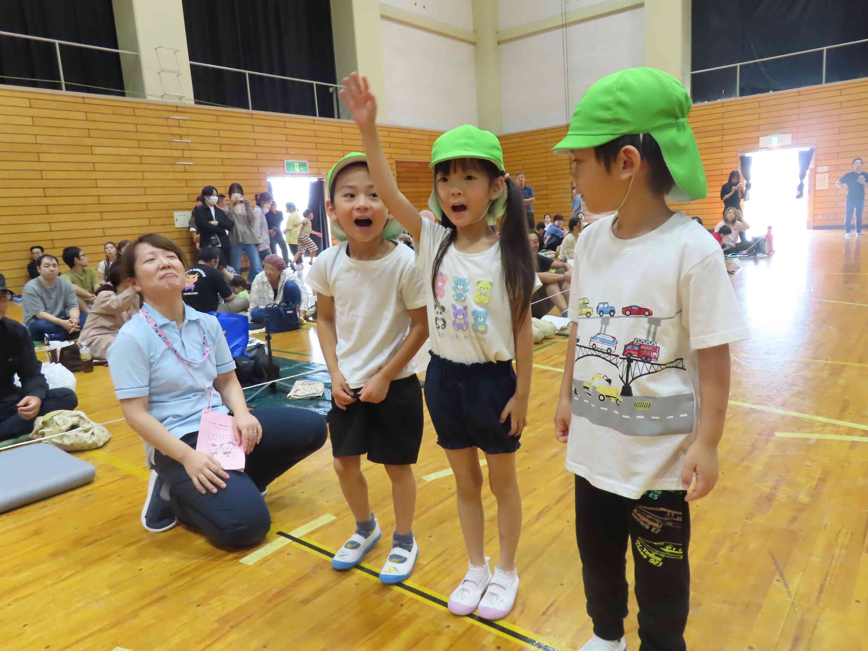 お返事もばっちりです。