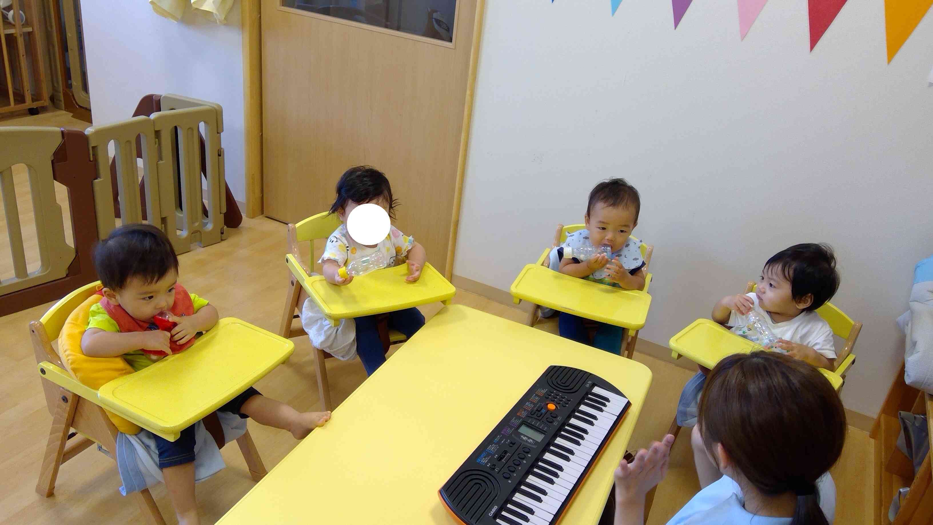 9月ひよこ組の様子（０歳児）