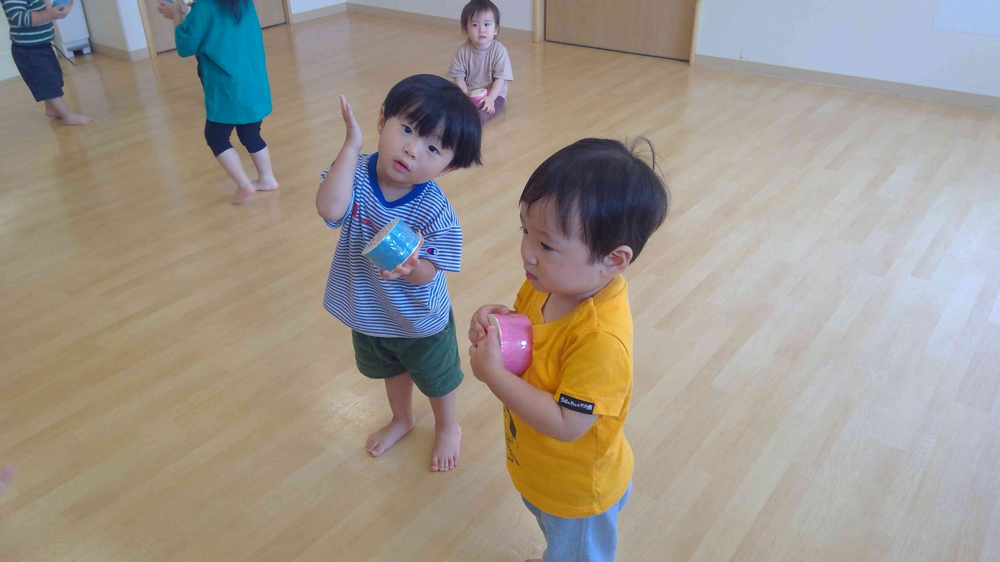 楽器を作ったよ♪