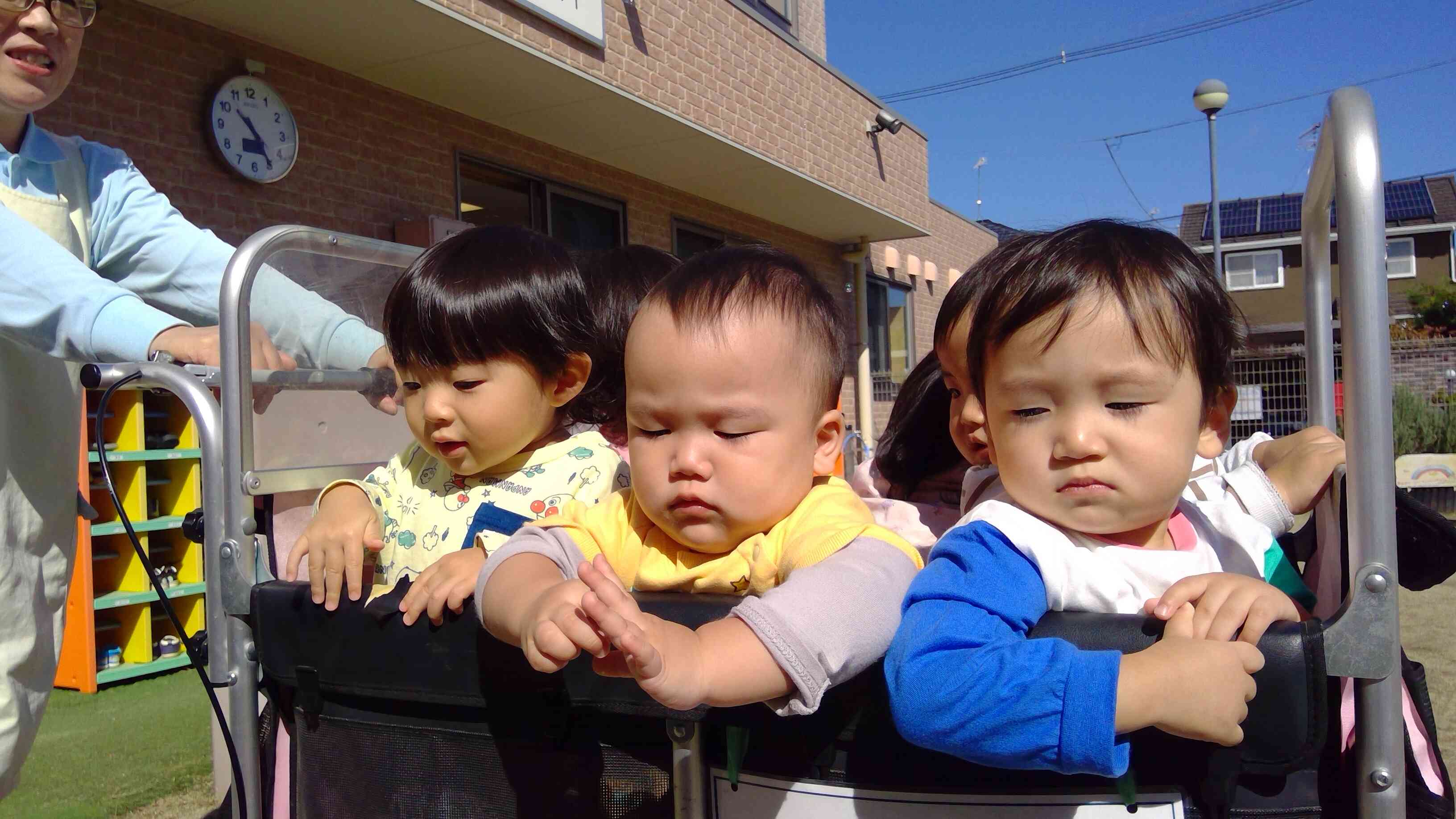 良い天気で気持ちいい♪