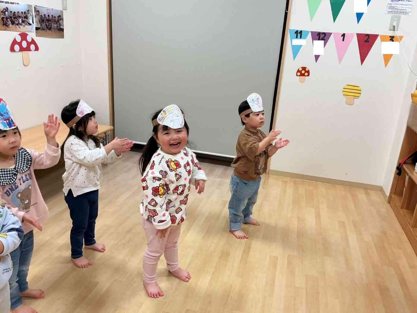 ダンス、もうばっちりだね☆