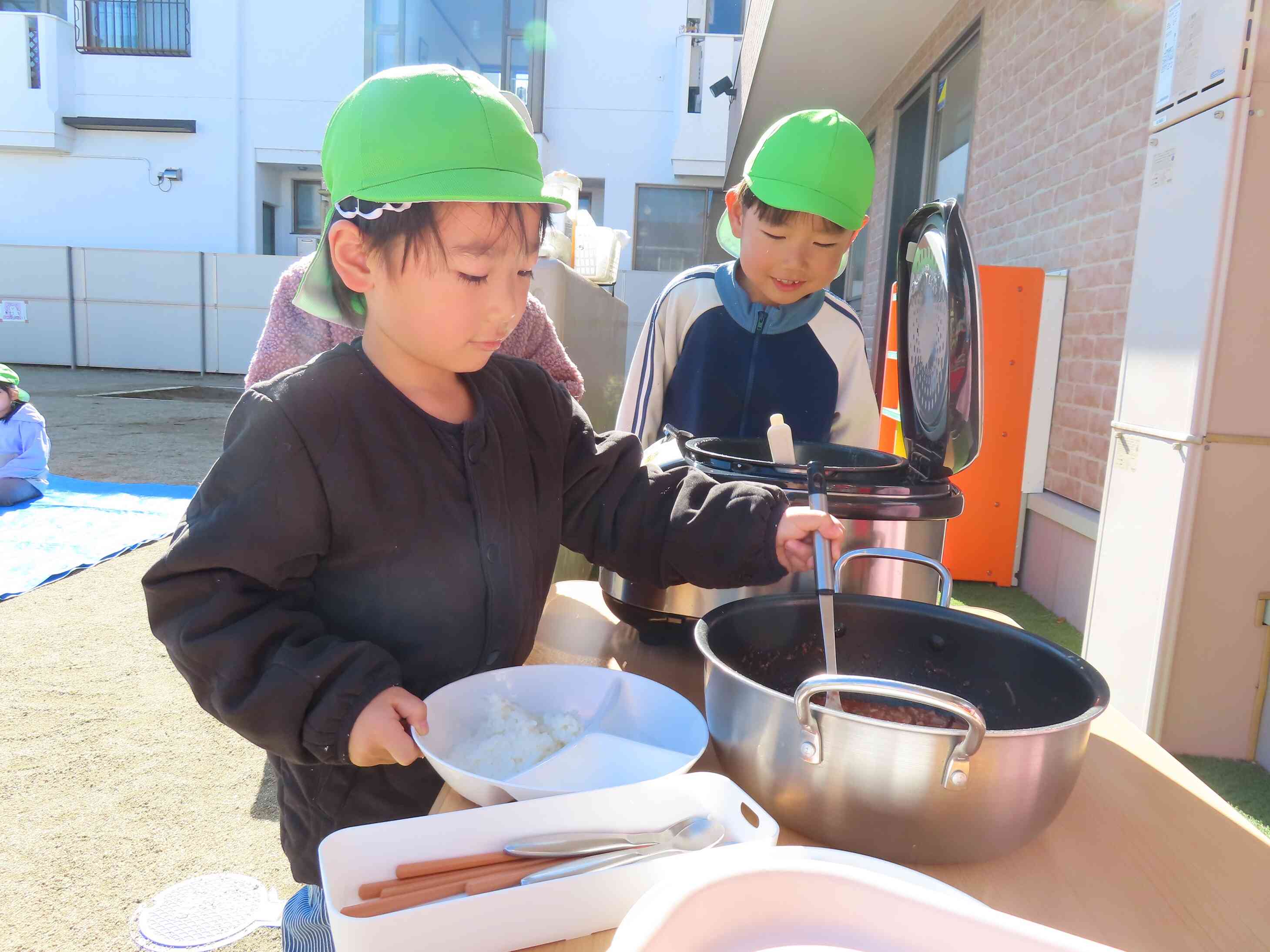 バイキング形式です！