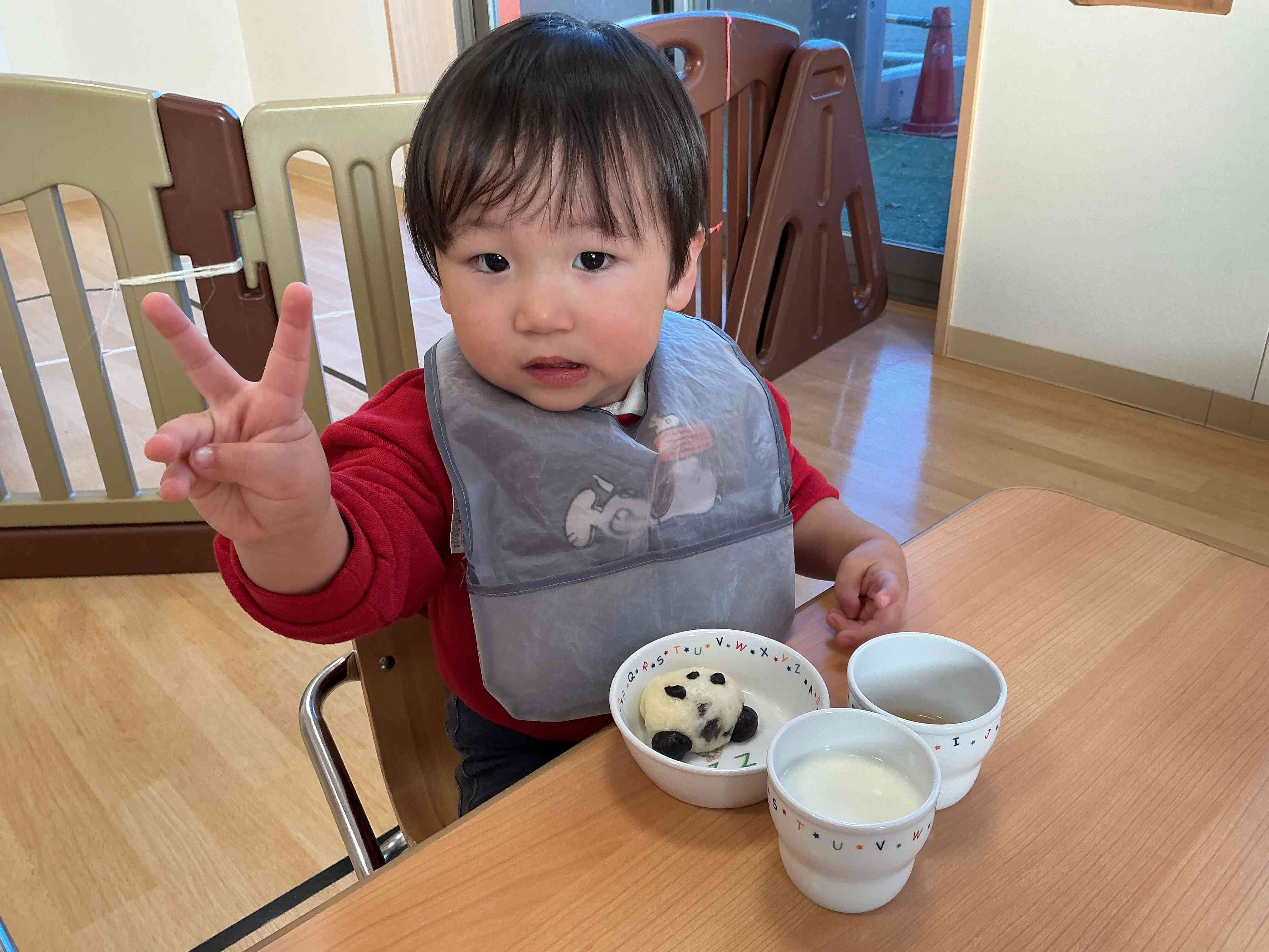 おやつおいしー！