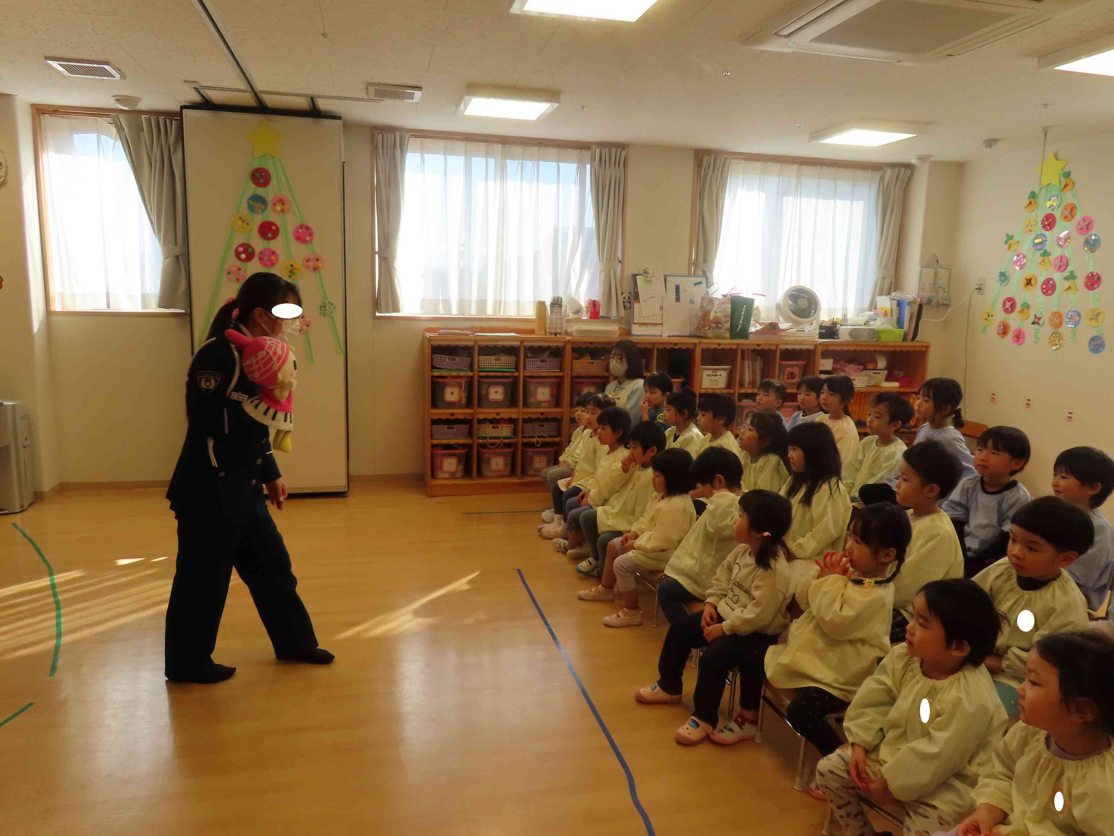 お話をしっかりききました。