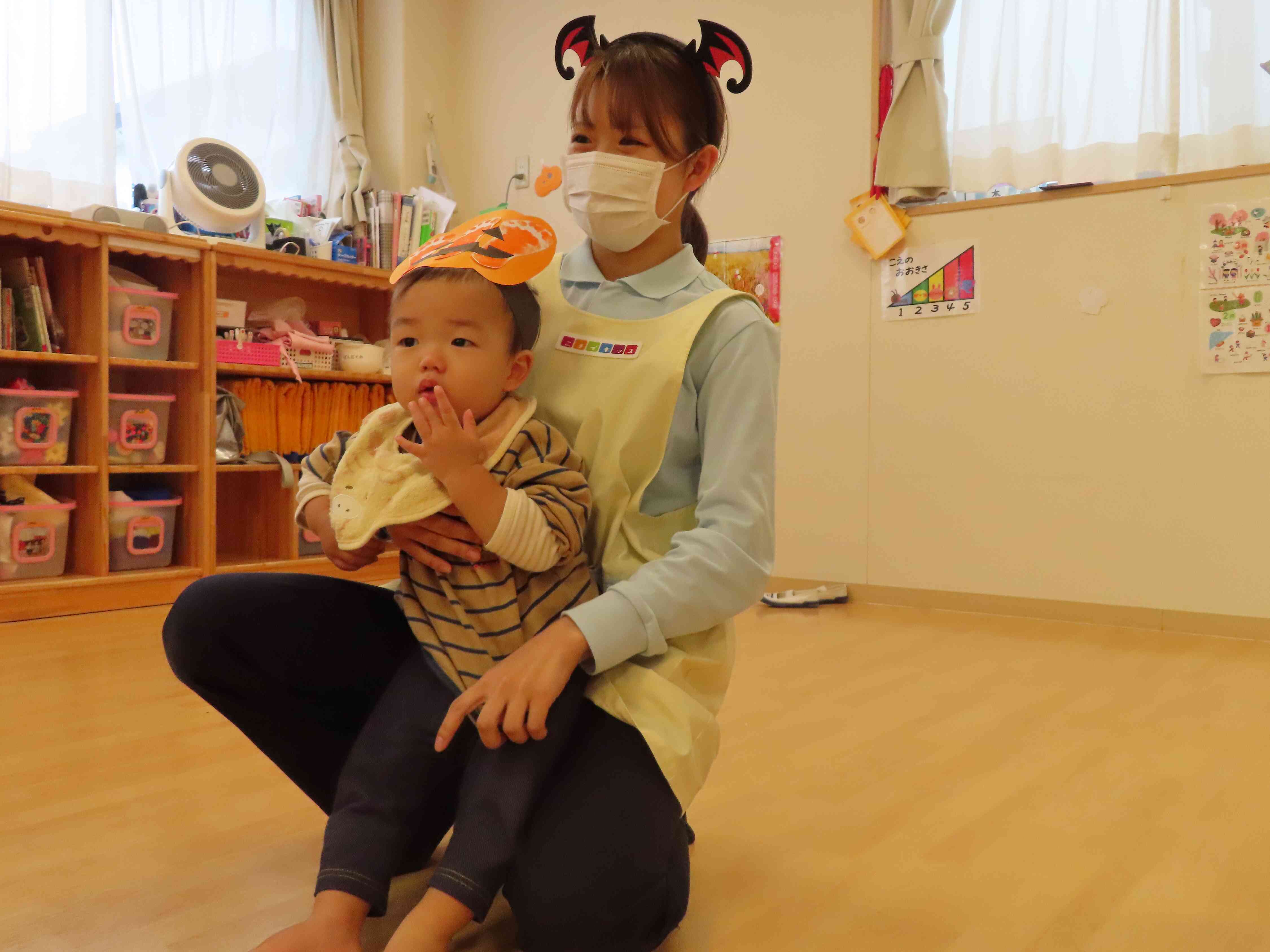 ハロウィンパーティーがありました。