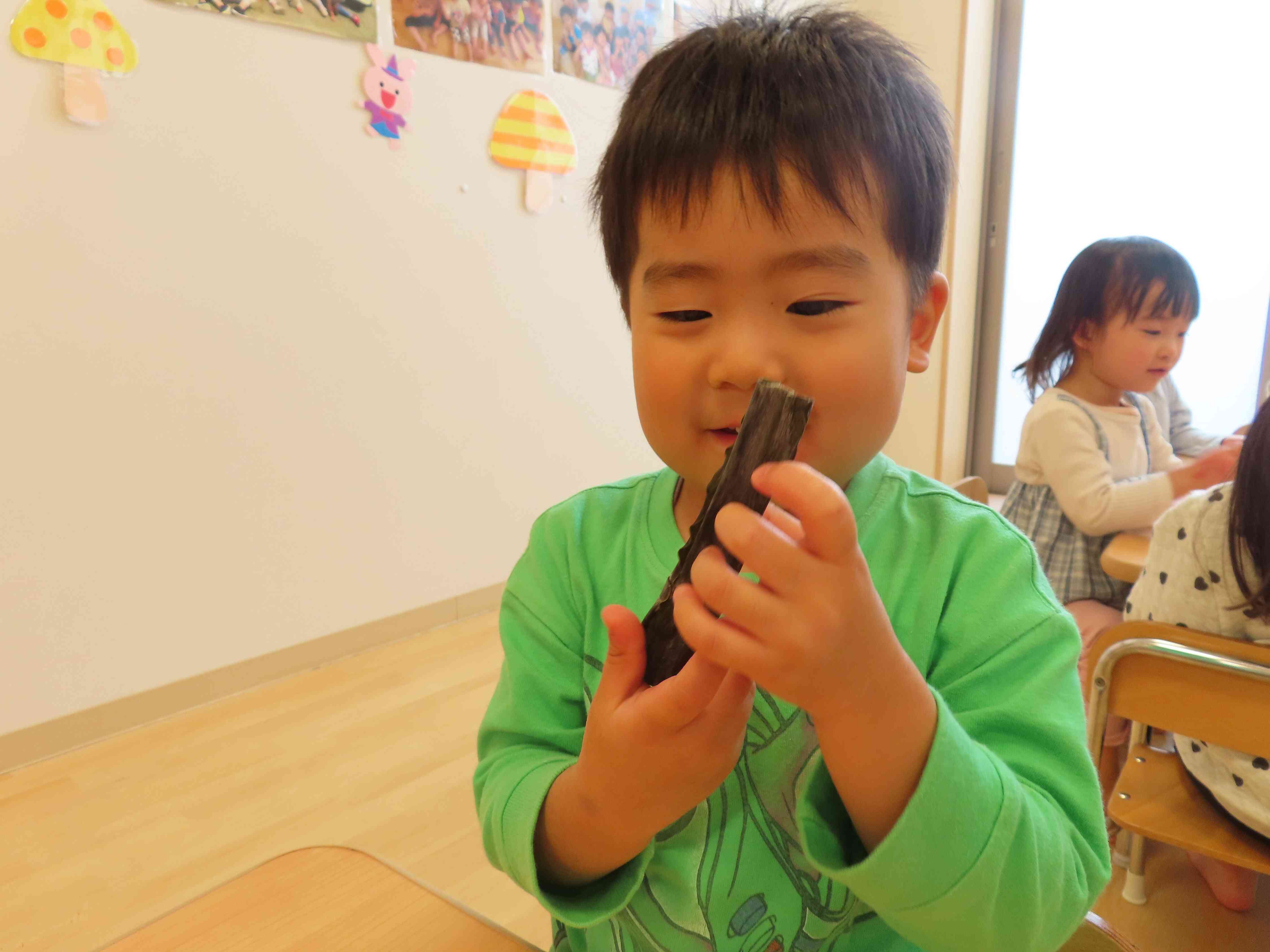 昆布はどんな匂いがするのかな