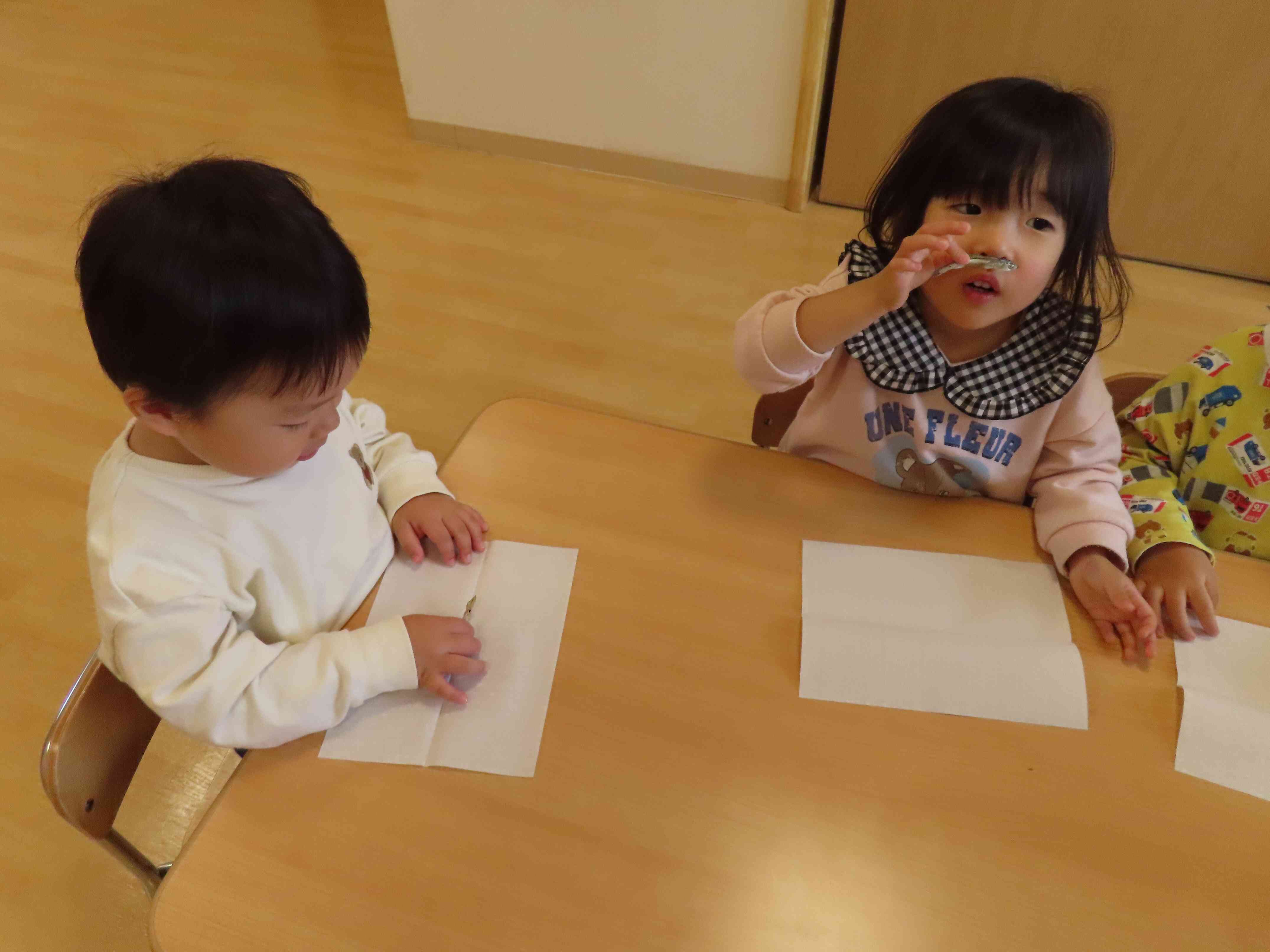 匂いも嗅いでみたよ