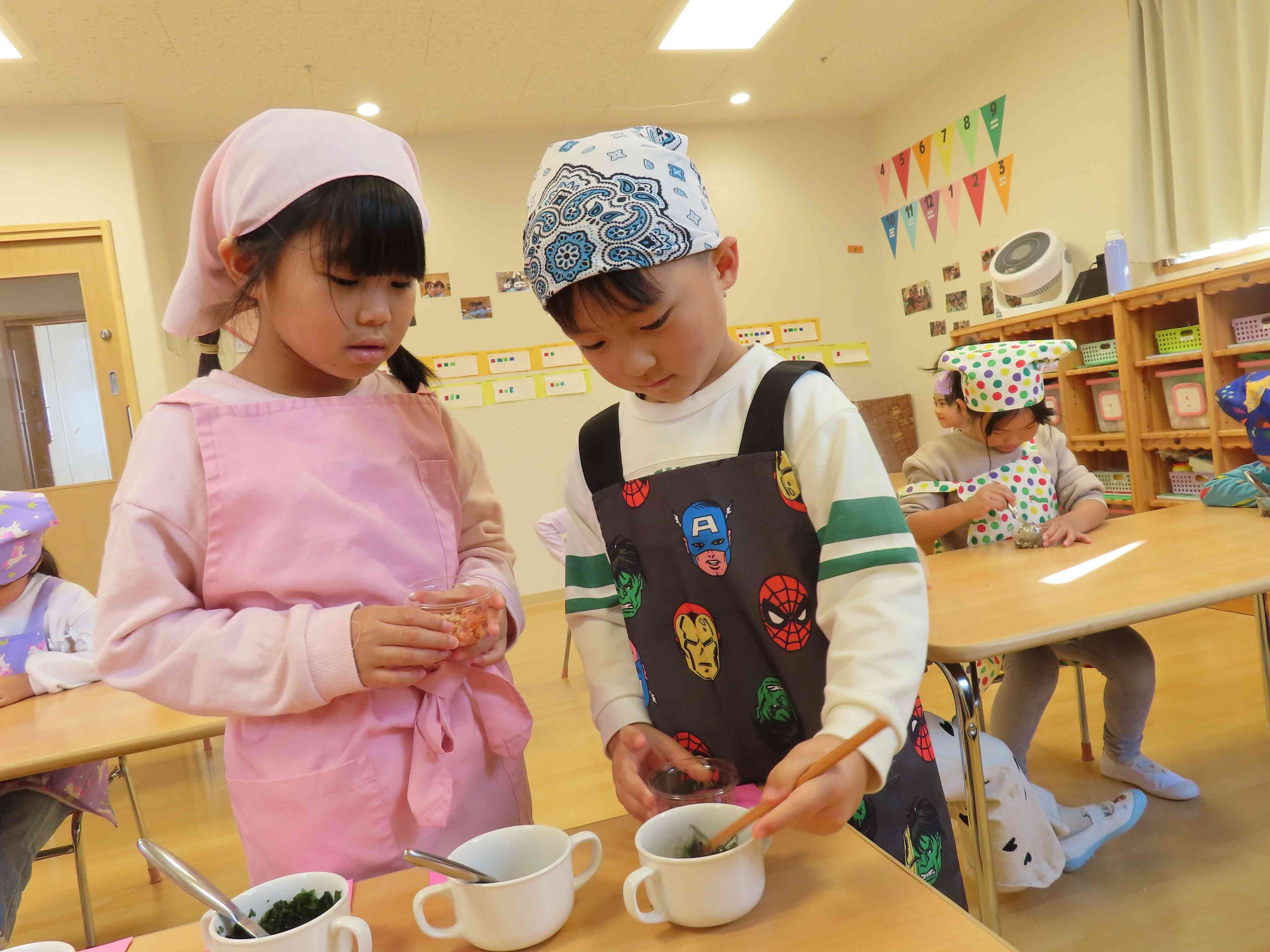 どれを入れようかな