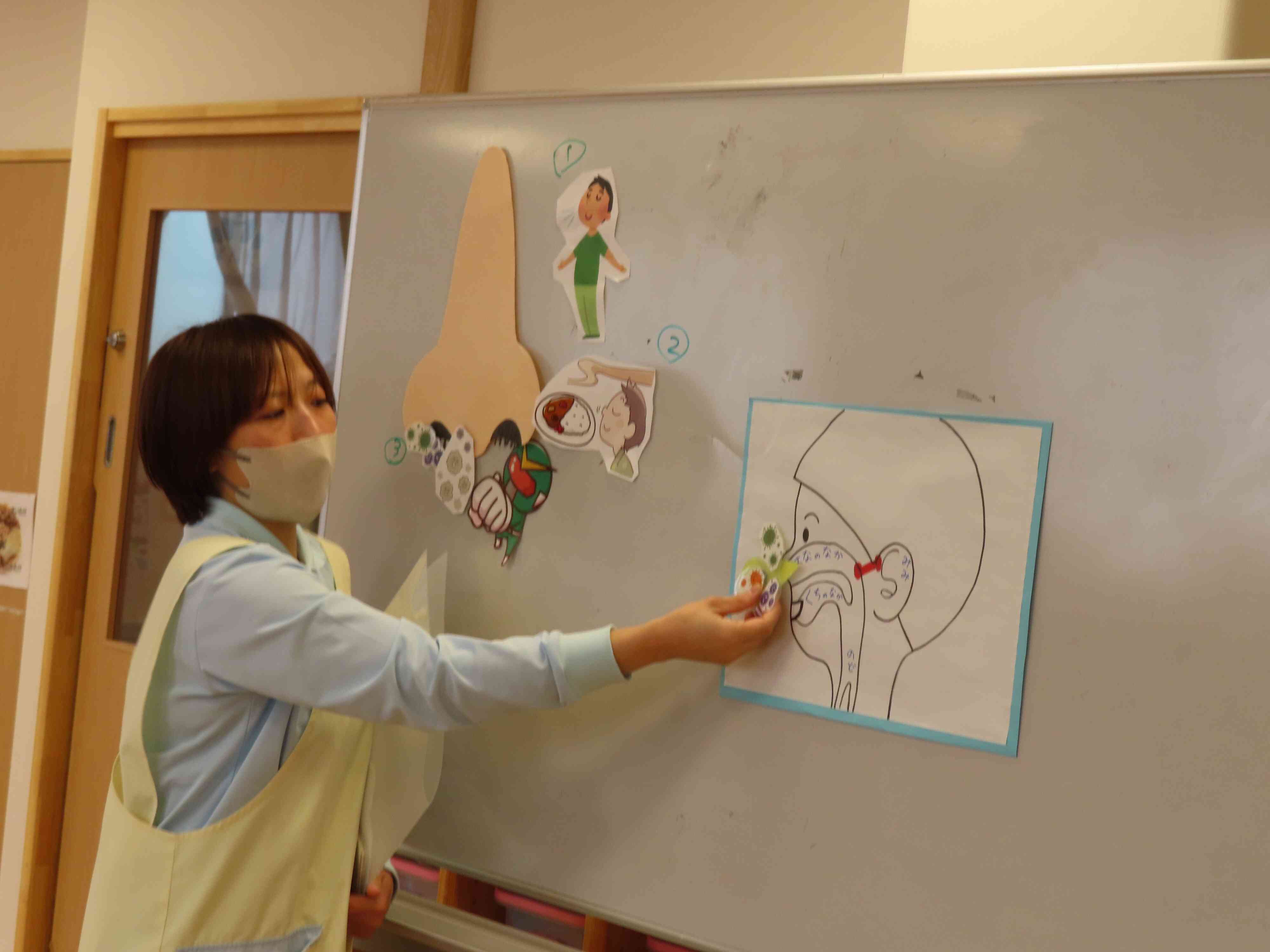 保健指導を行いました。