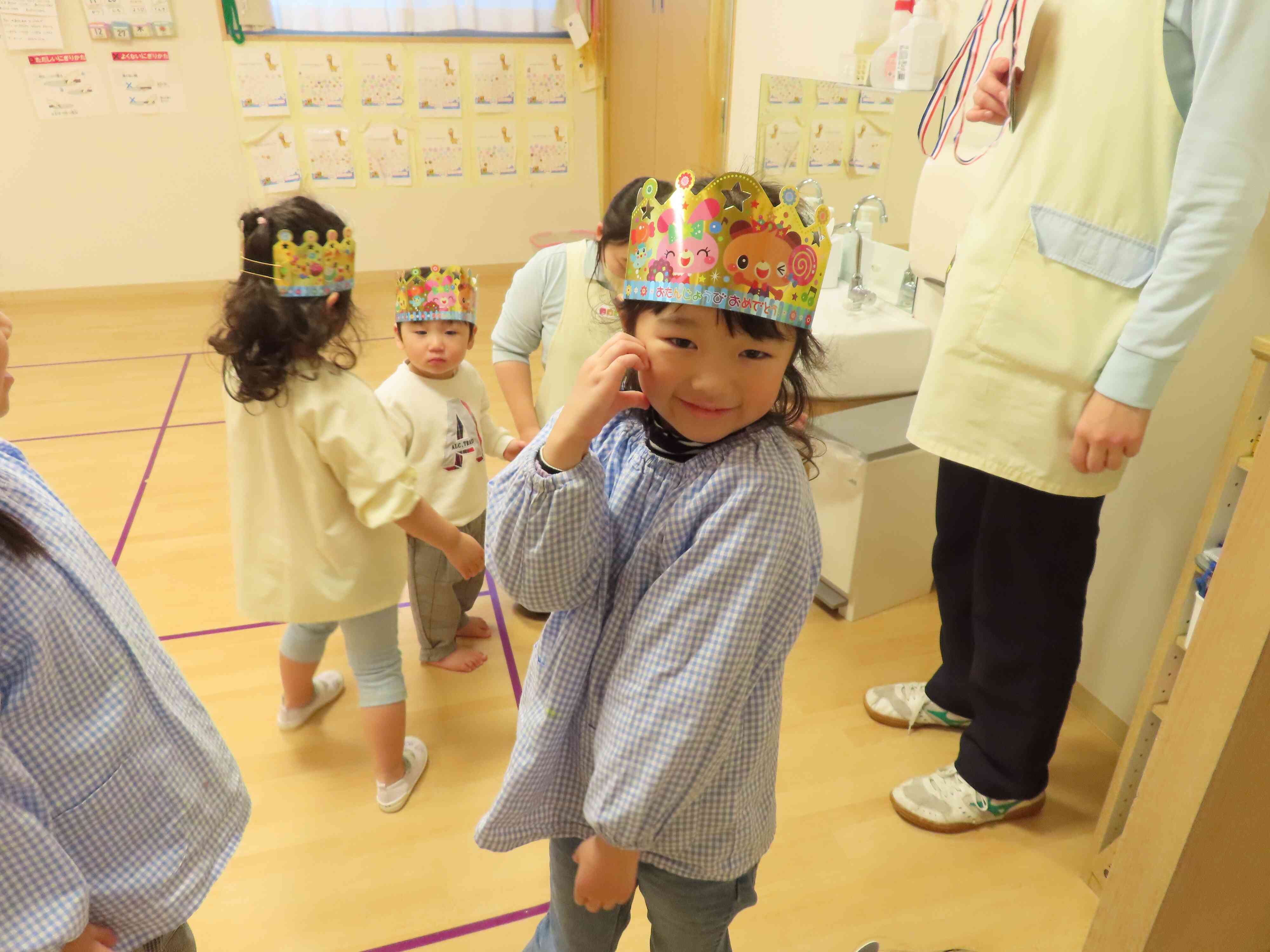 かわいいポーズ！