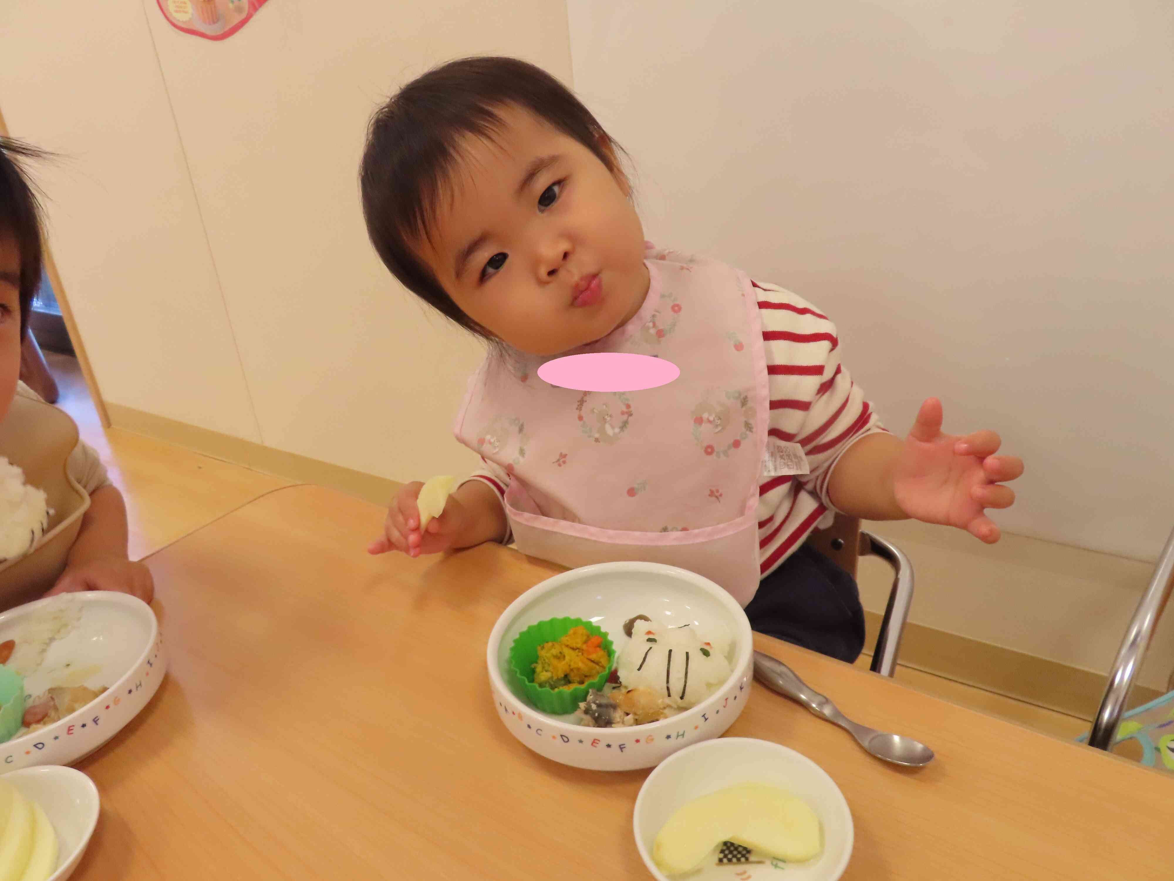 お給食美味しいよ！