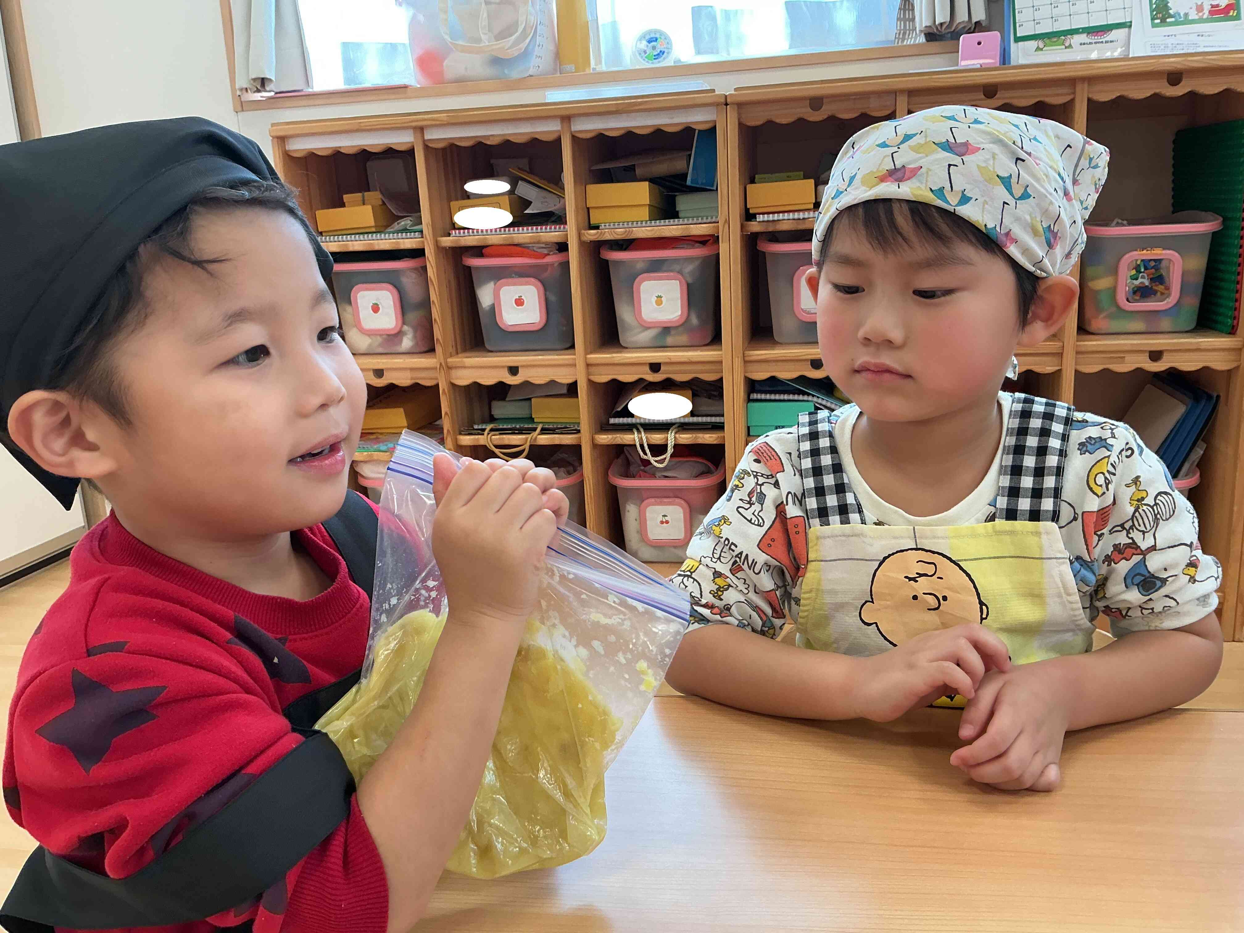 さつまいももち作ったよ！