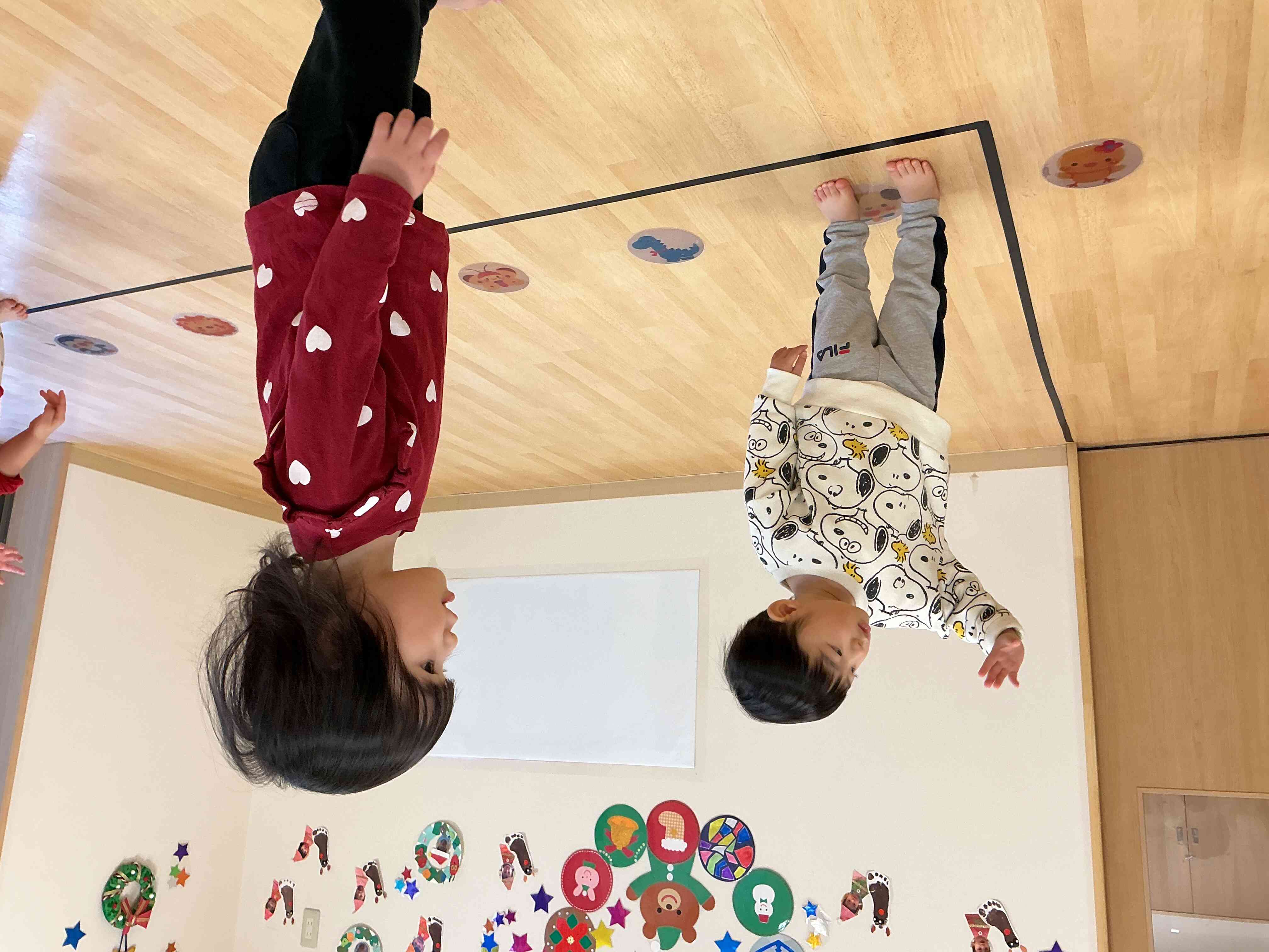 クリスマス会、緊張したね！