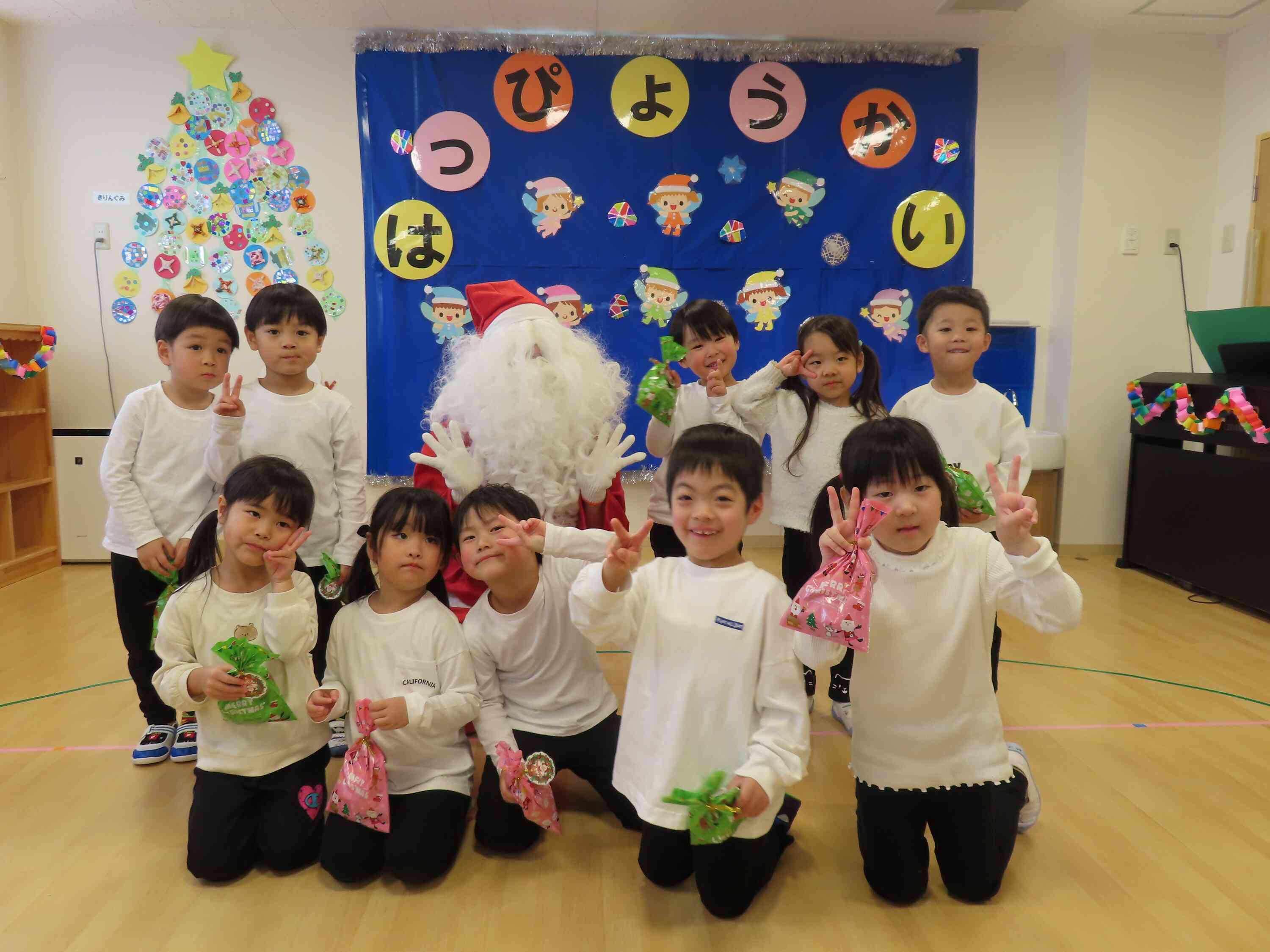 12月の保育の様子・ぱんだぐみ（4歳児）