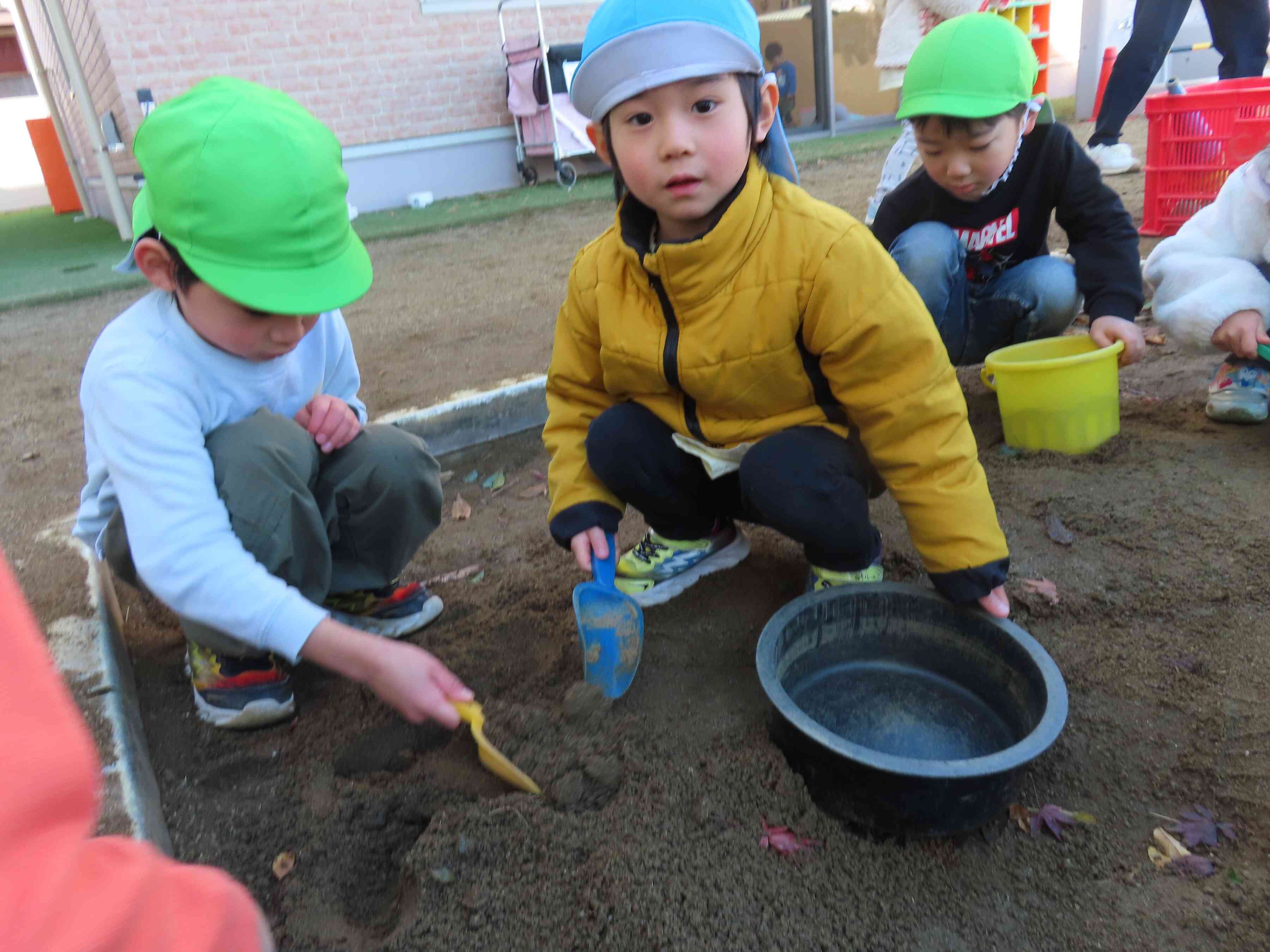12月りすぐみの様子(３歳児)