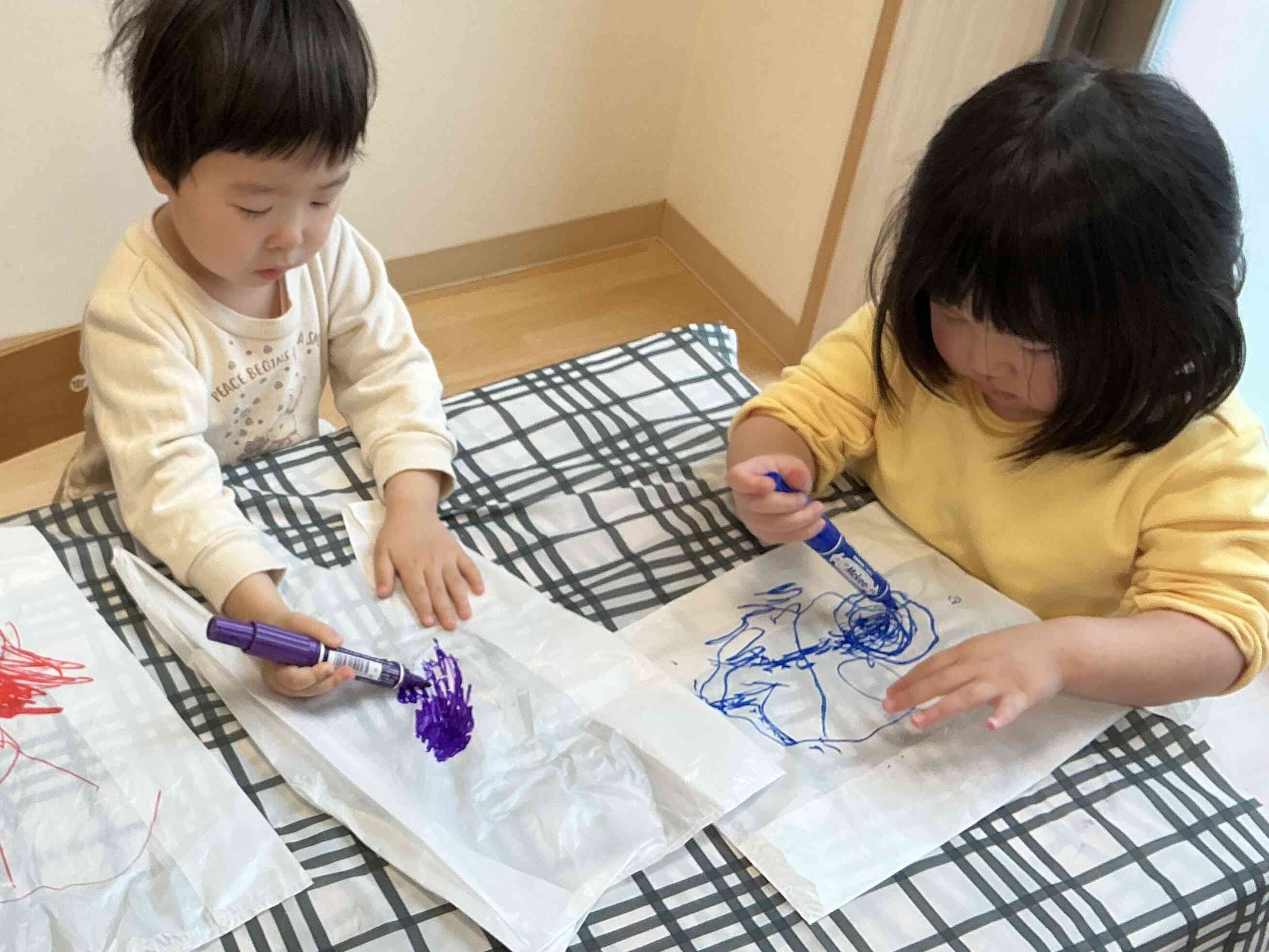 どんな凧になるのかな?