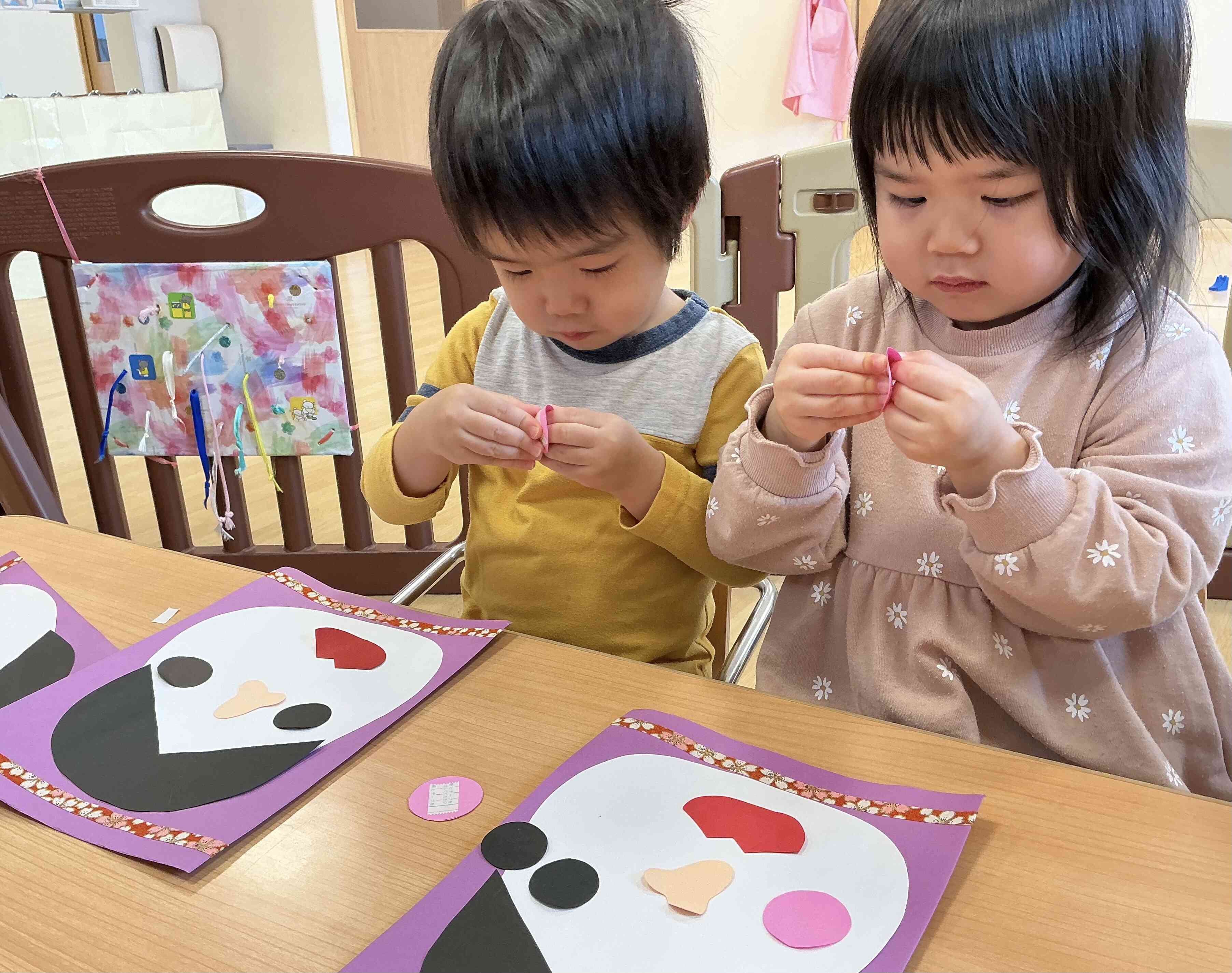 お正月遊びやってみたよ！