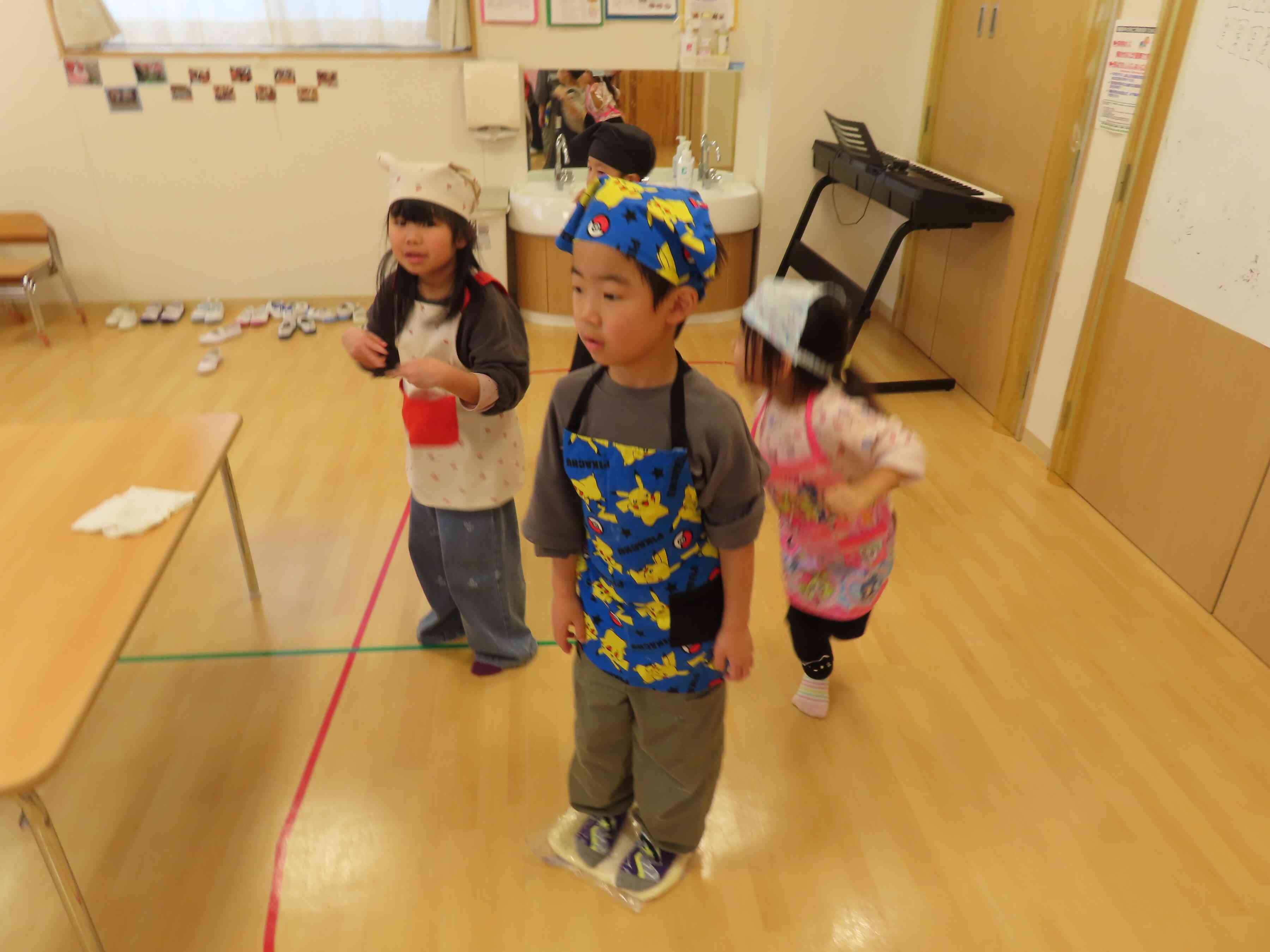 いっぱい踏んで…