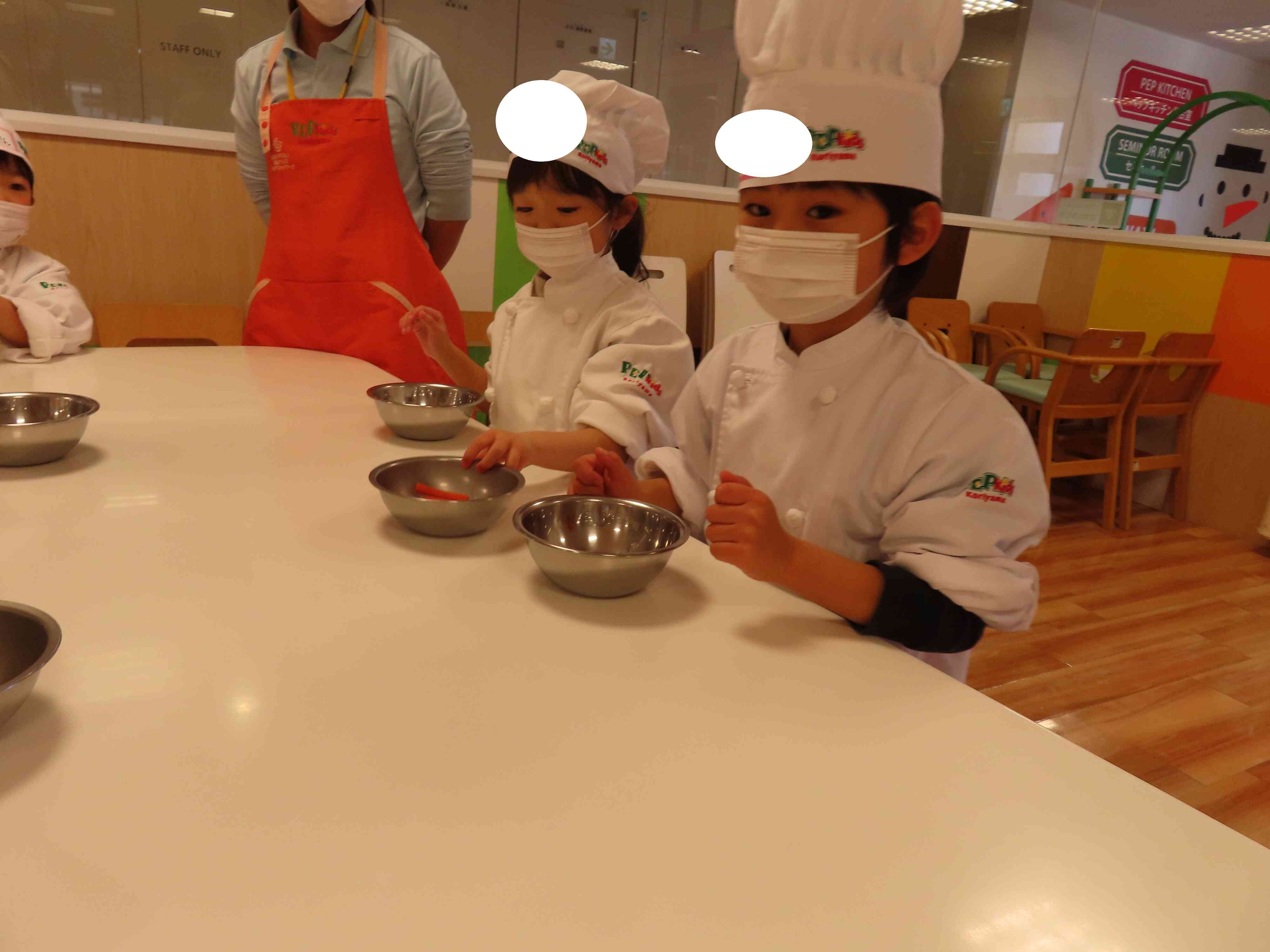 お話聞いて頑張ります。