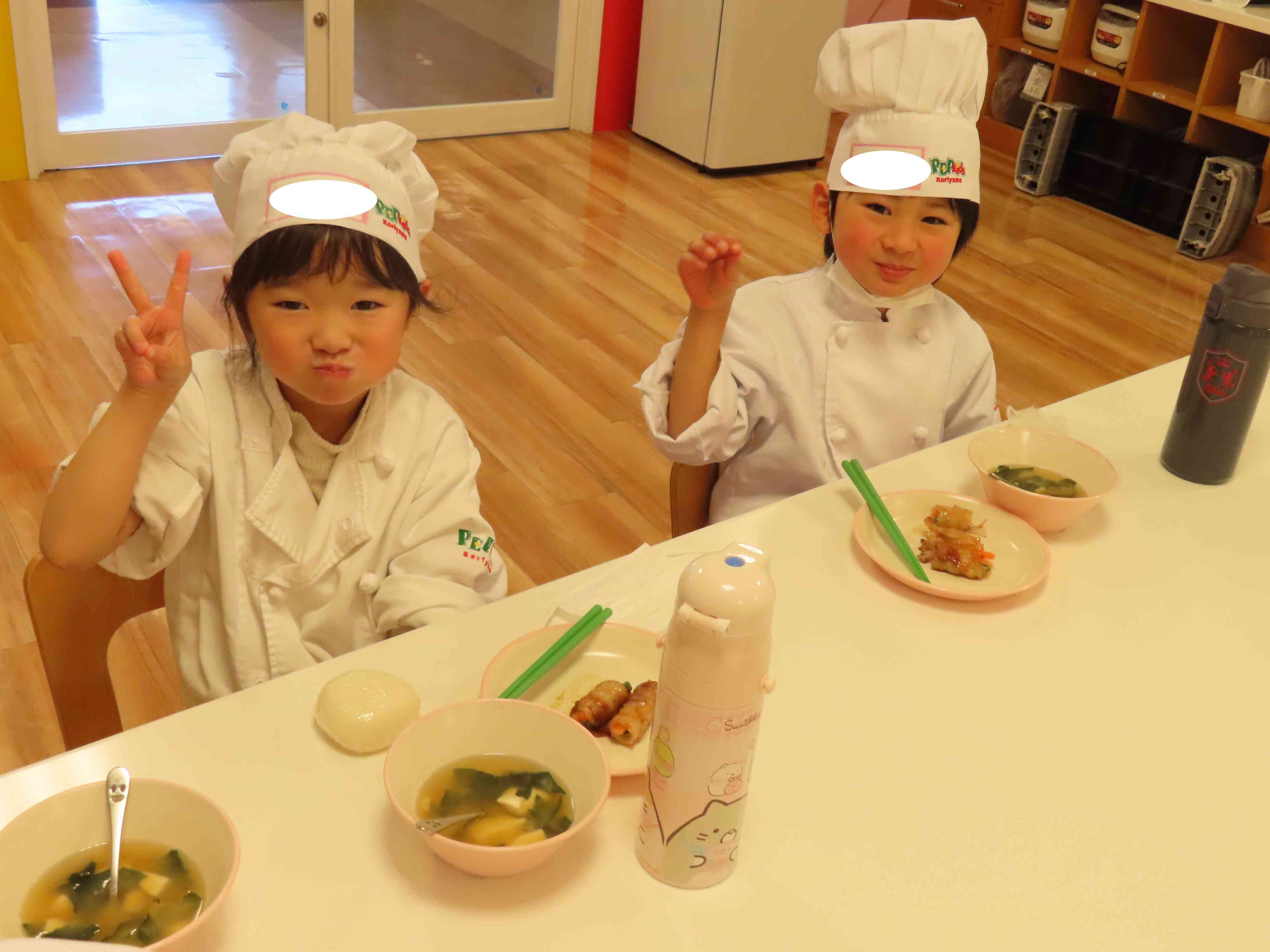 上手にできました。