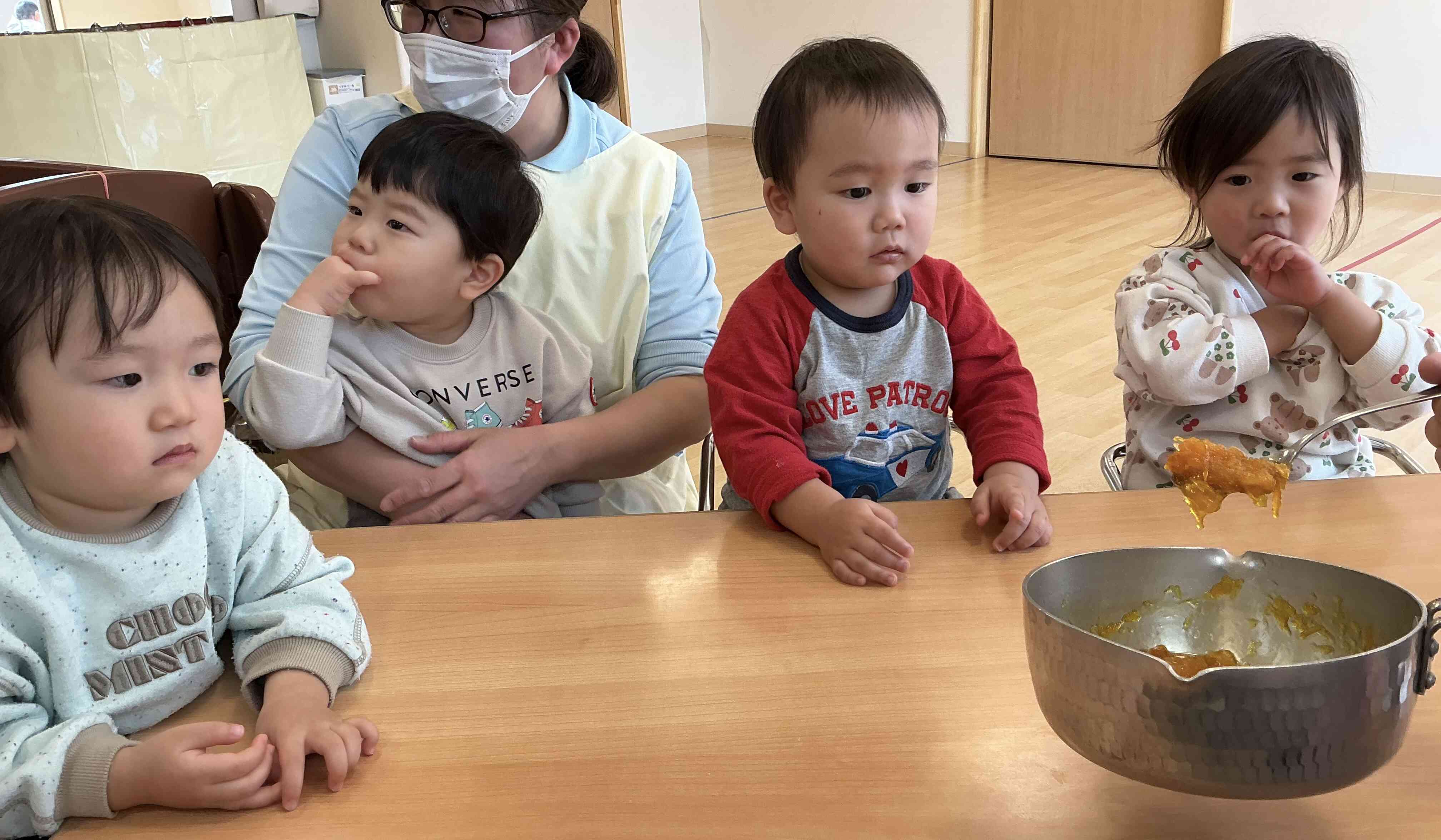 ジャムの出来上がり！