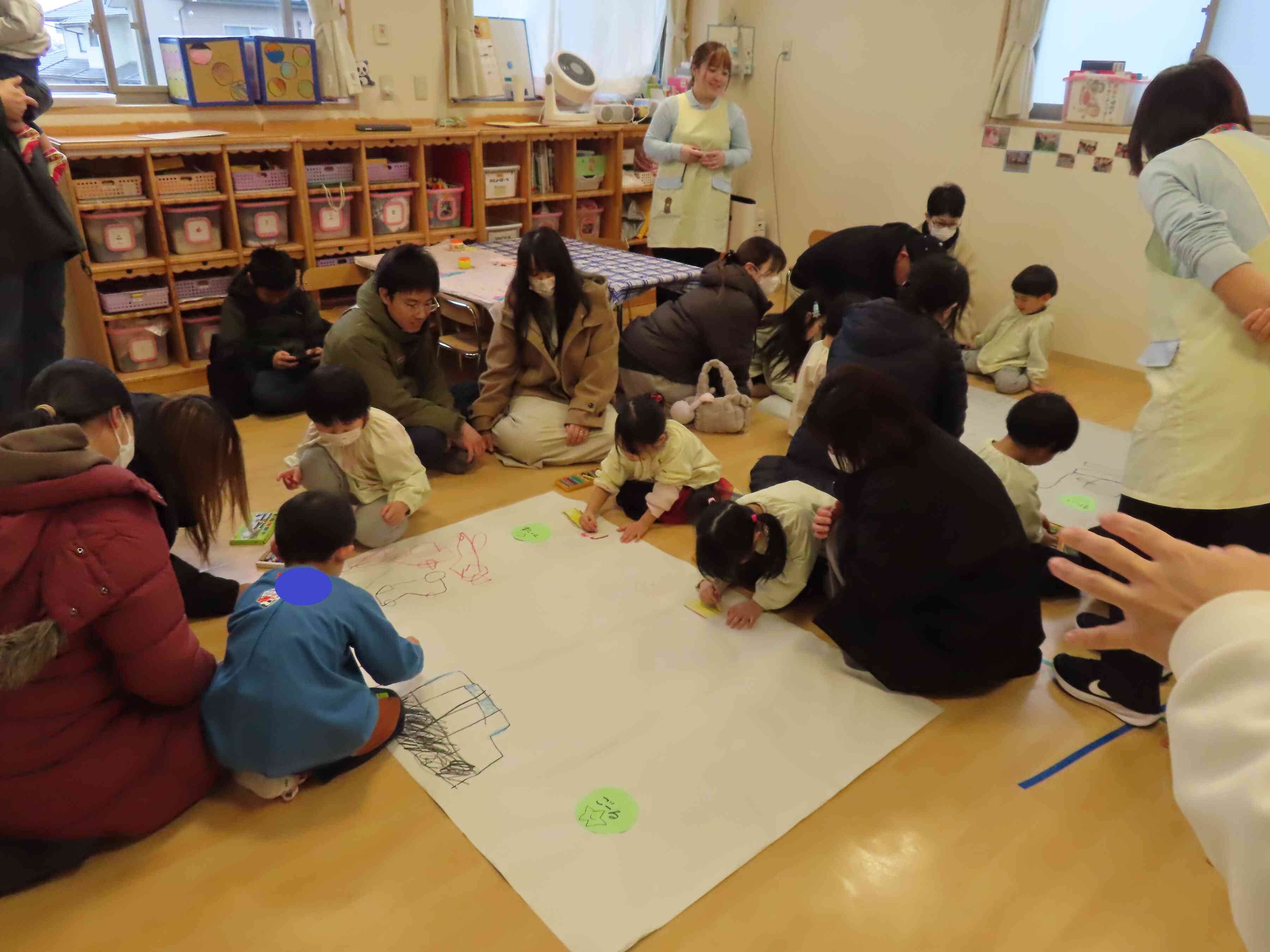 みんなで一緒は嬉しいね。