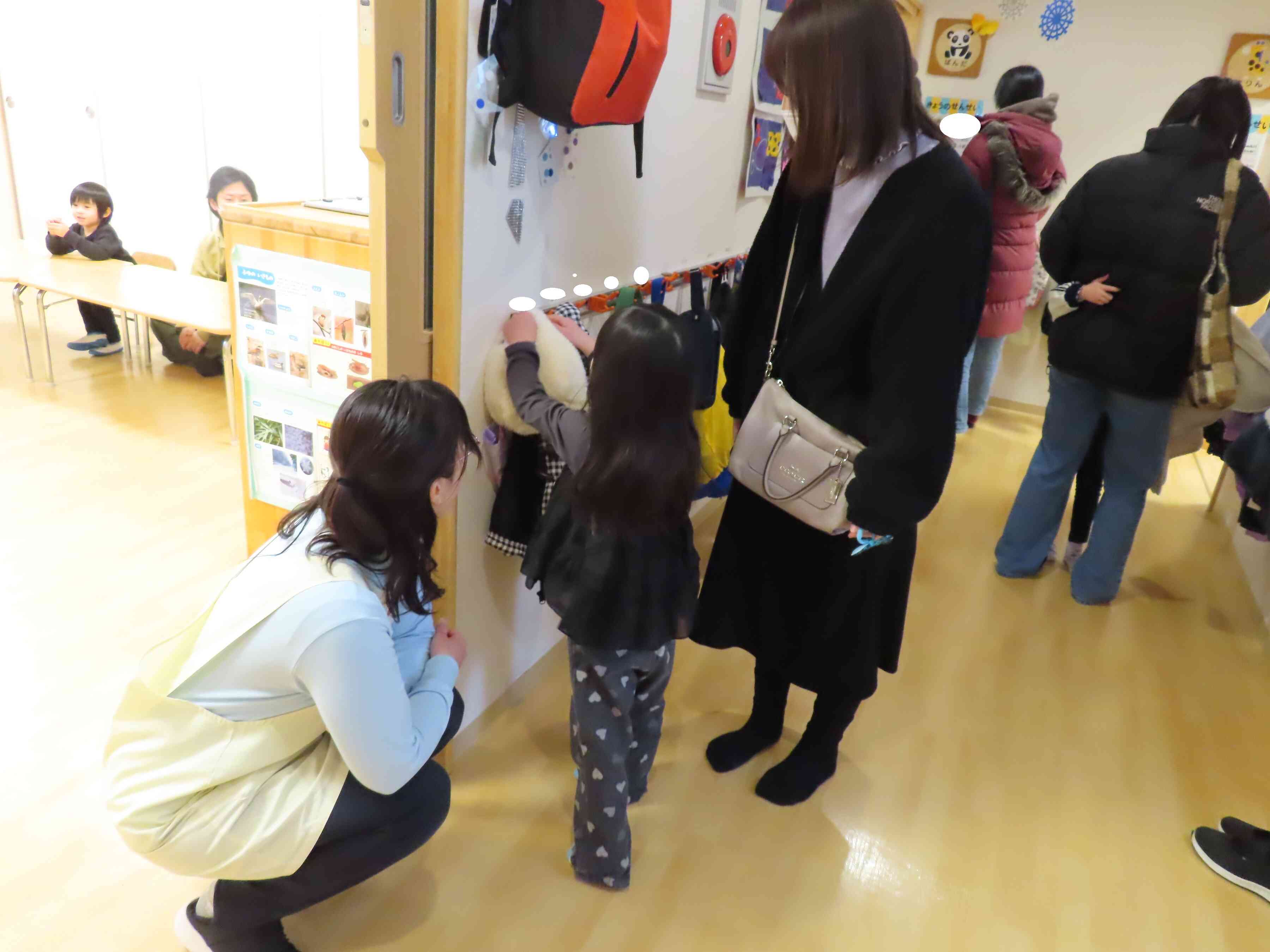 朝の準備もやりました