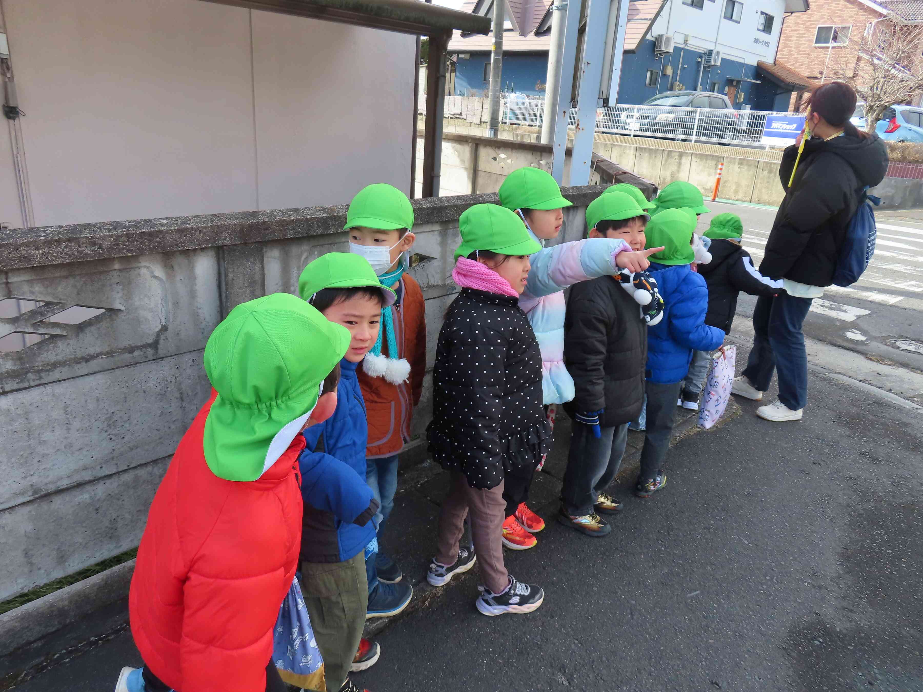 小学校へ出発です！