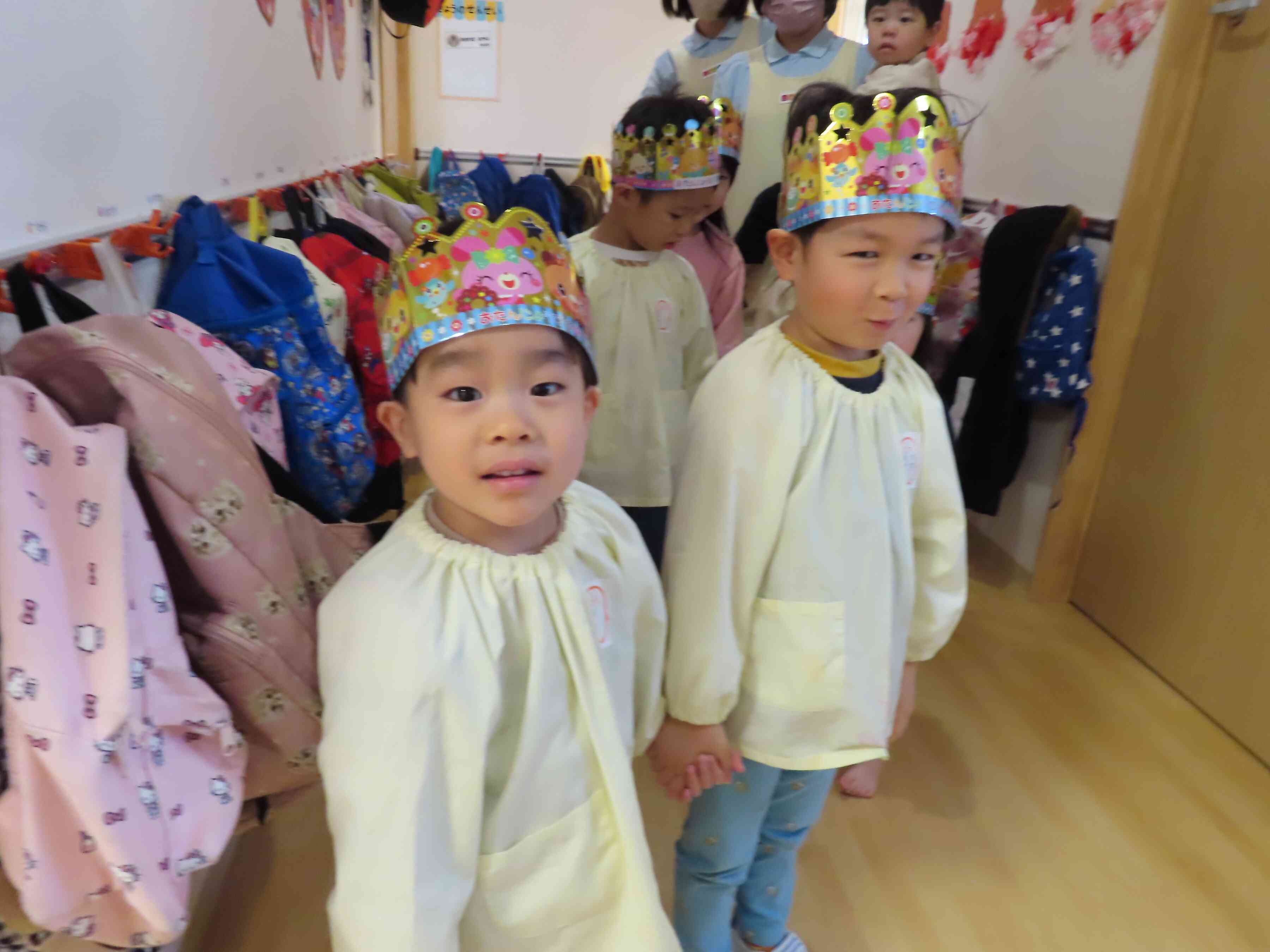 これから入場です！