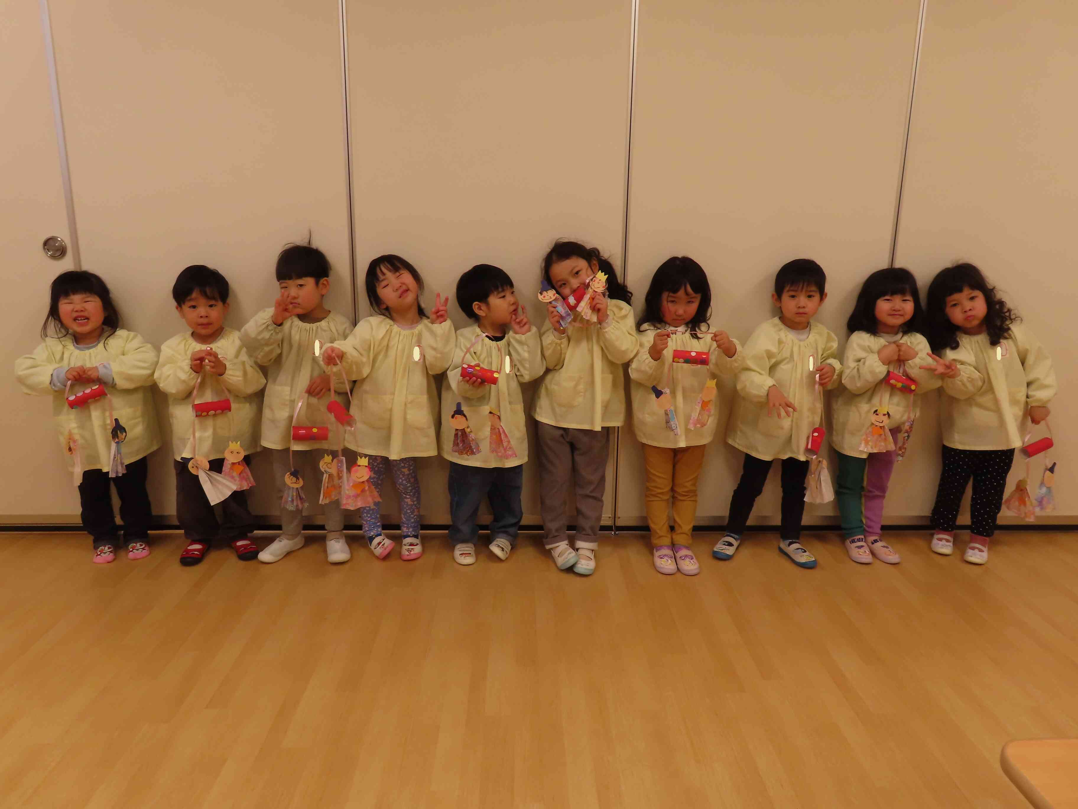 3月　りすぐみの様子（３歳児）