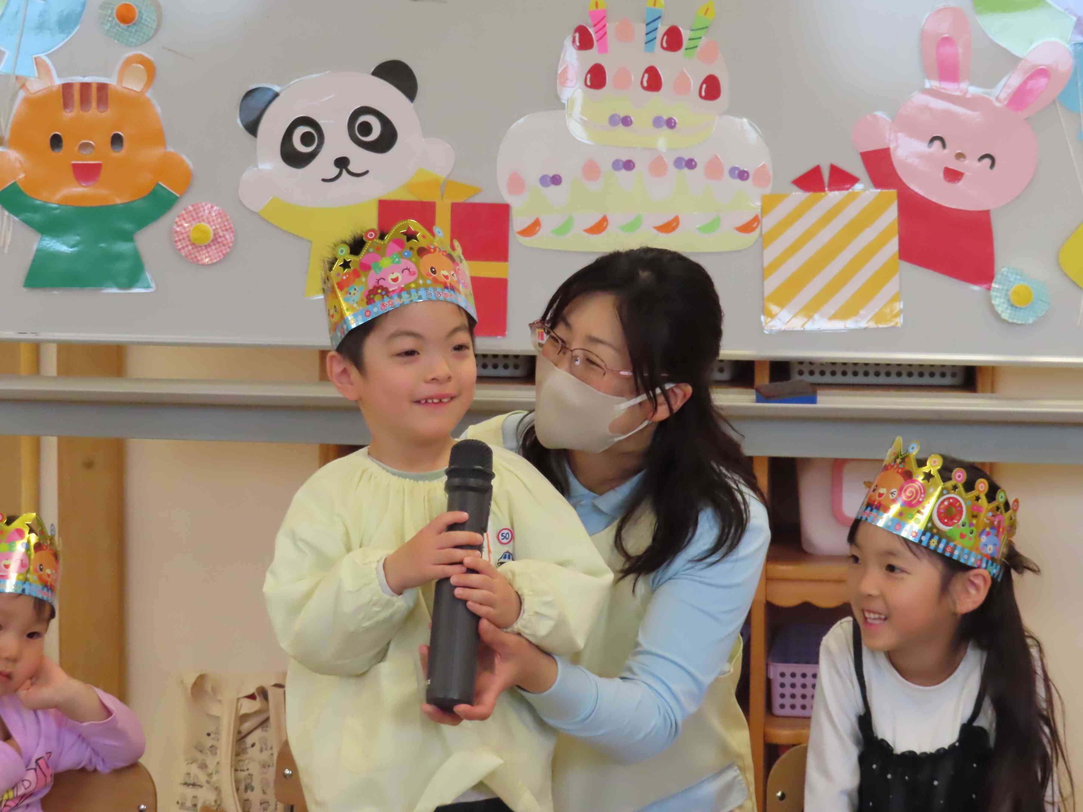 元気にお話してくれました。