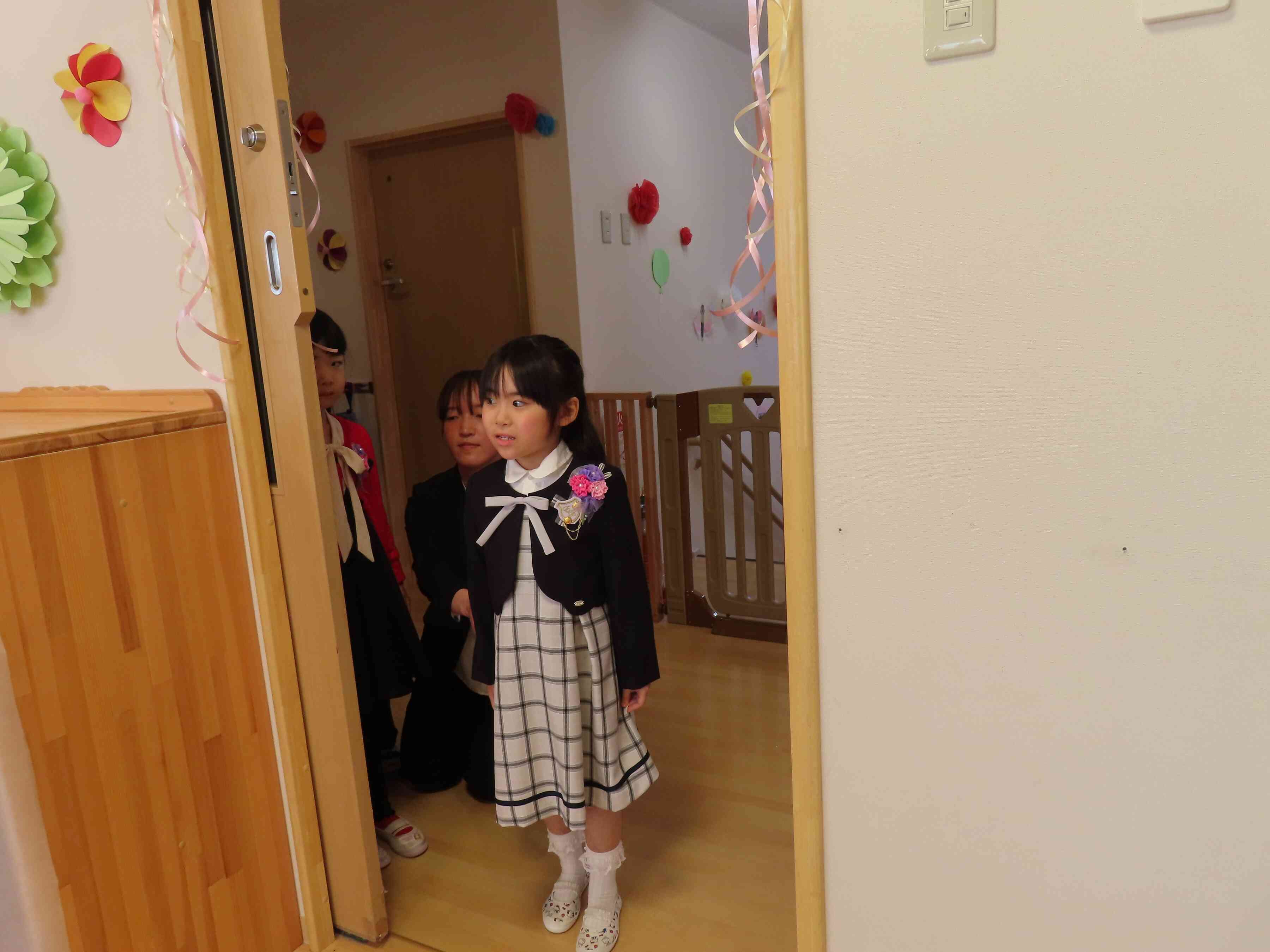 入場前もかっこいい姿でした。