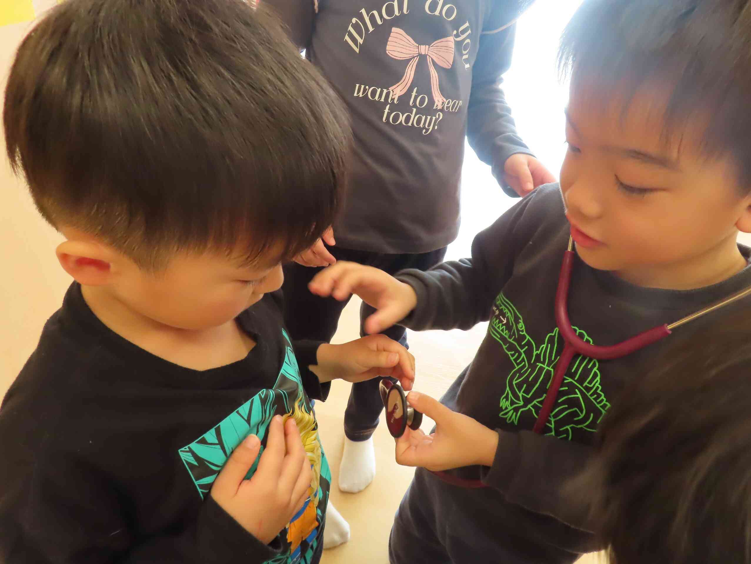 自分の心臓の音を聞いてみよう