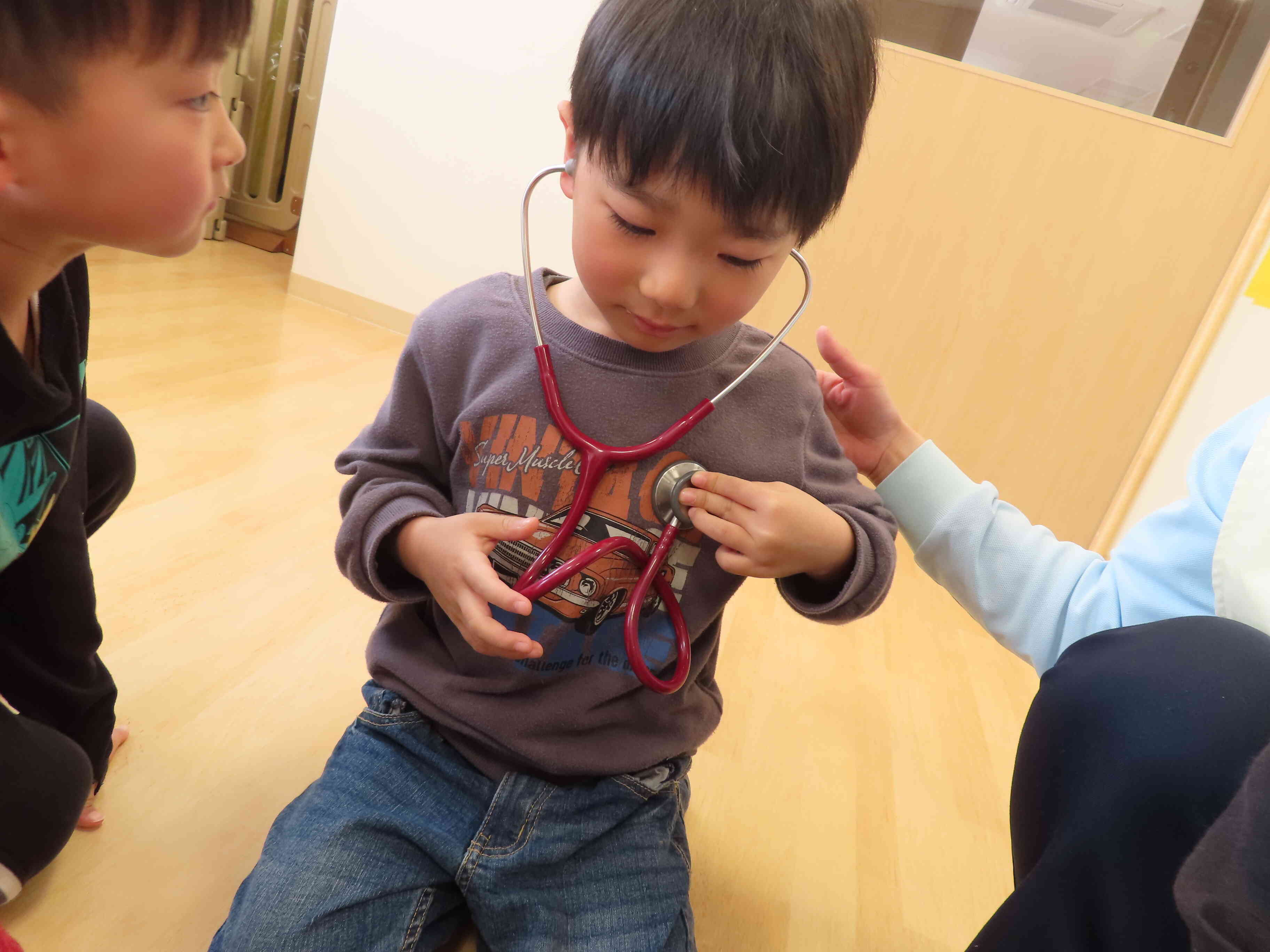 どんなおとがするかな？