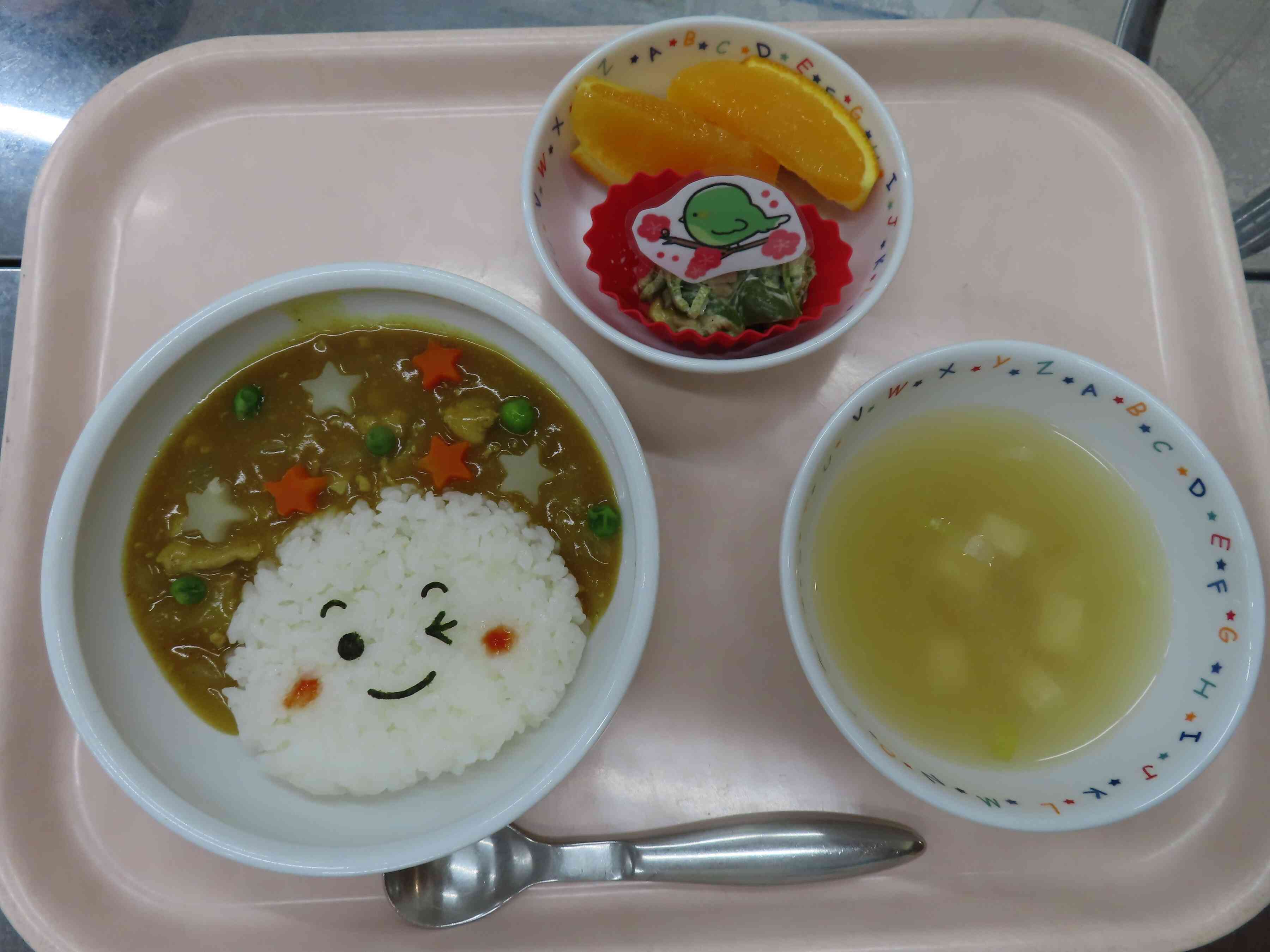 お誕生会特別お給食！