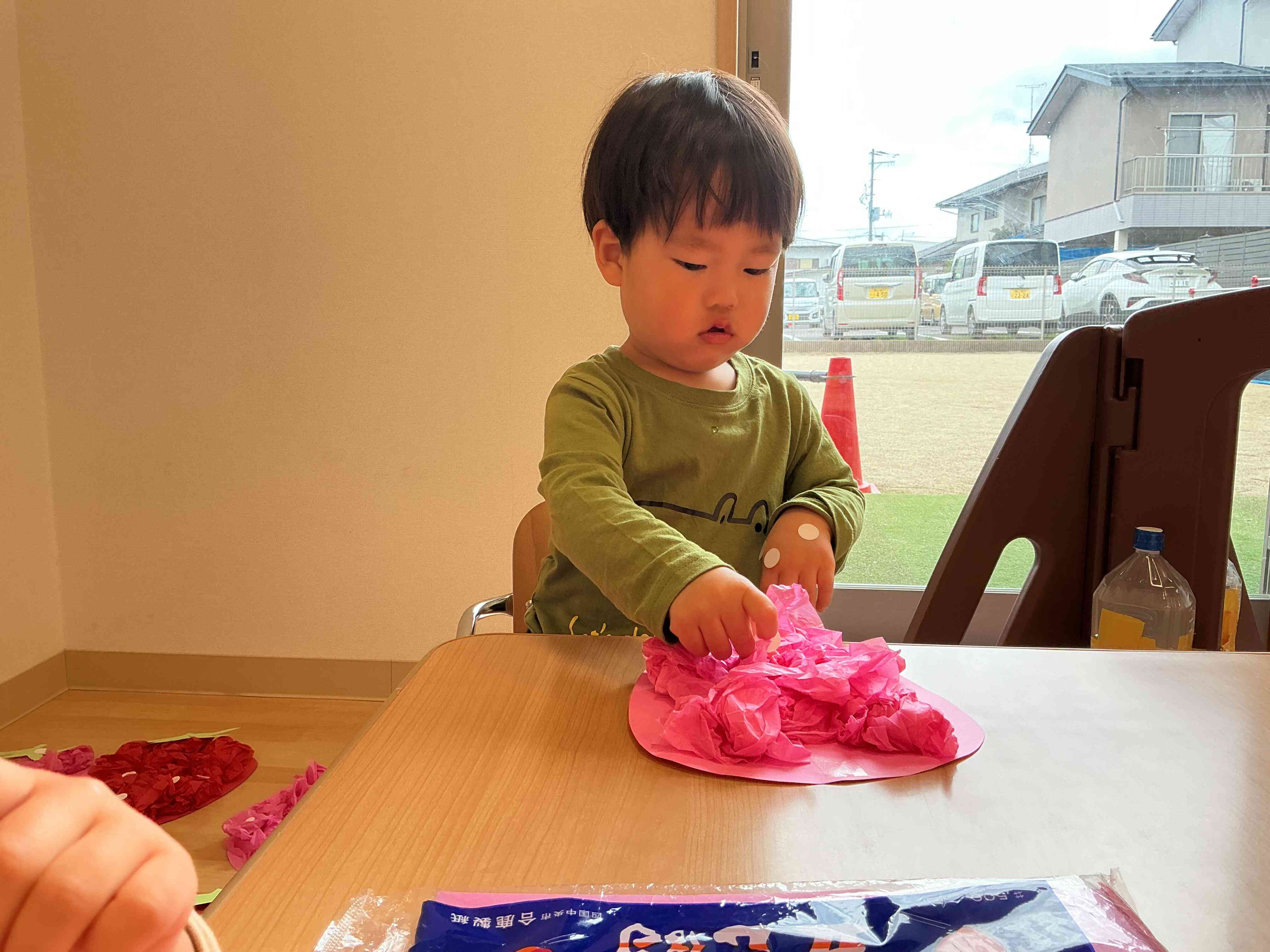 いちごも上手にできたよ