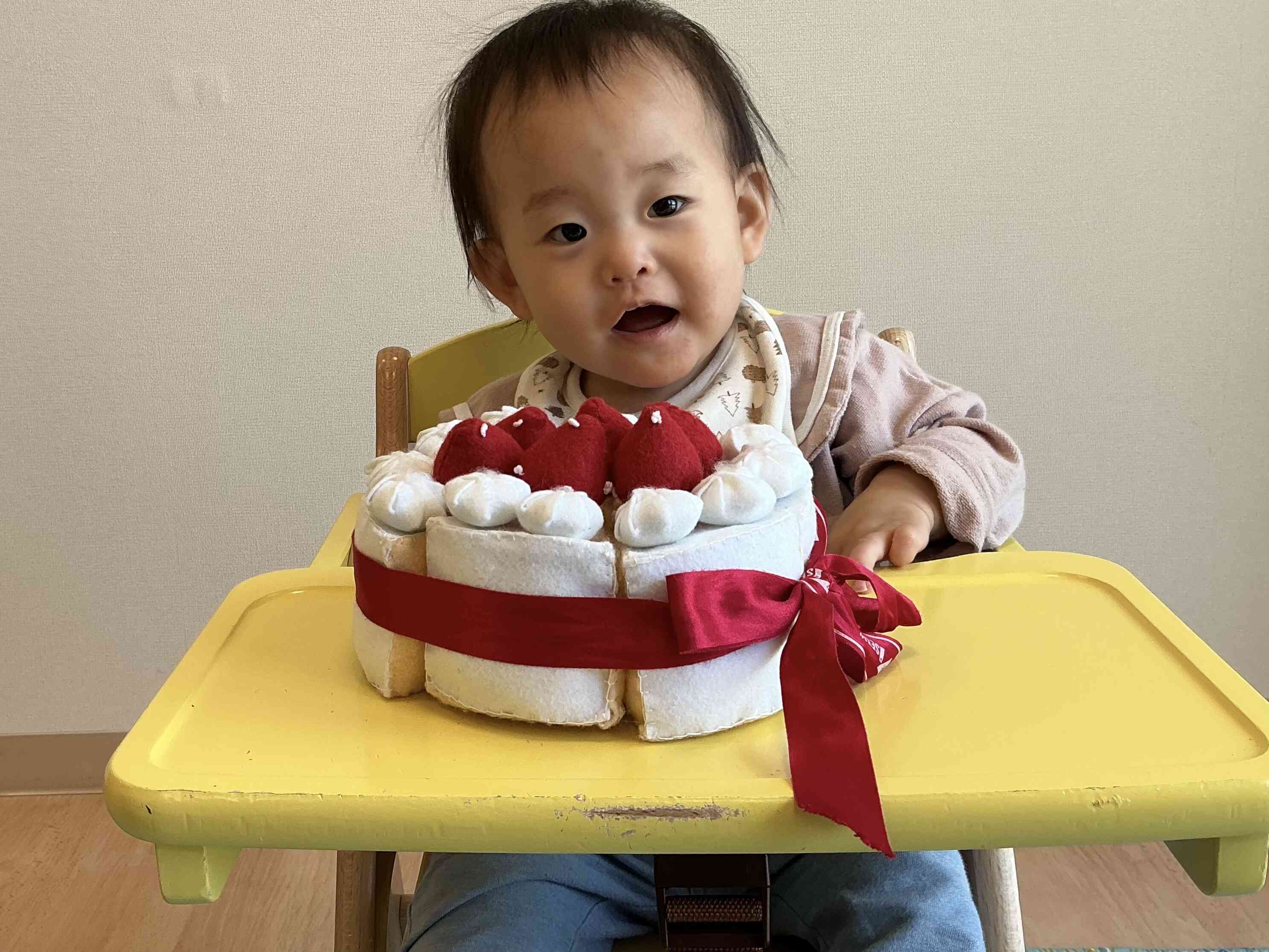1歳のお誕生日おめでとう。