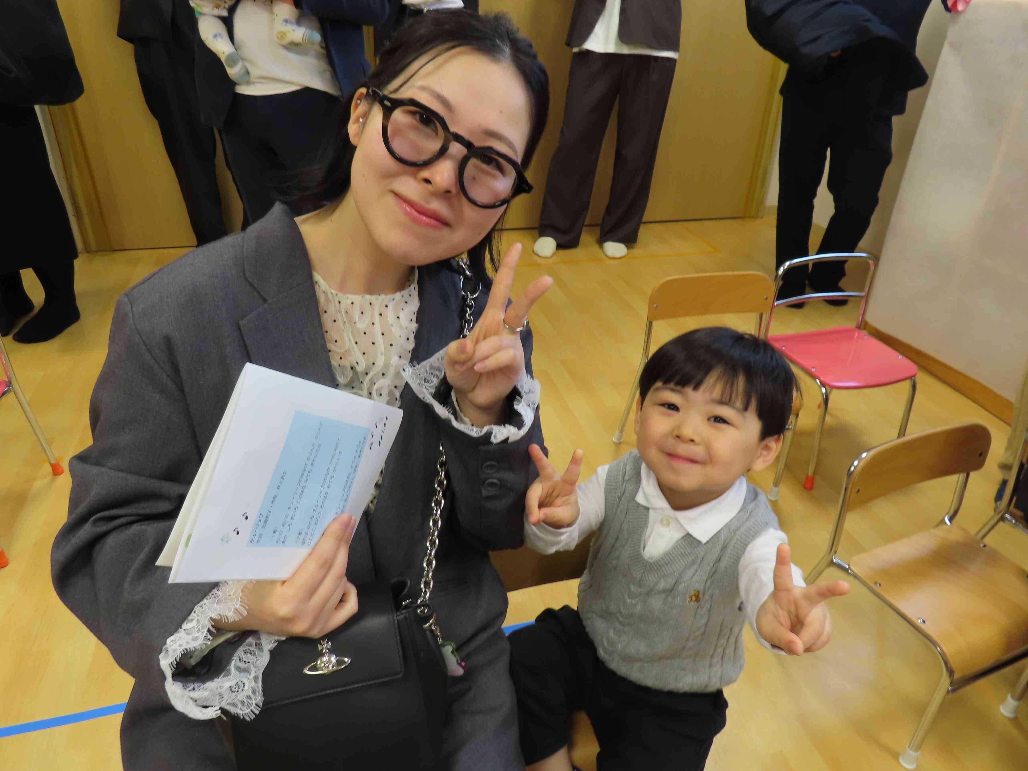 すてきな笑顔！