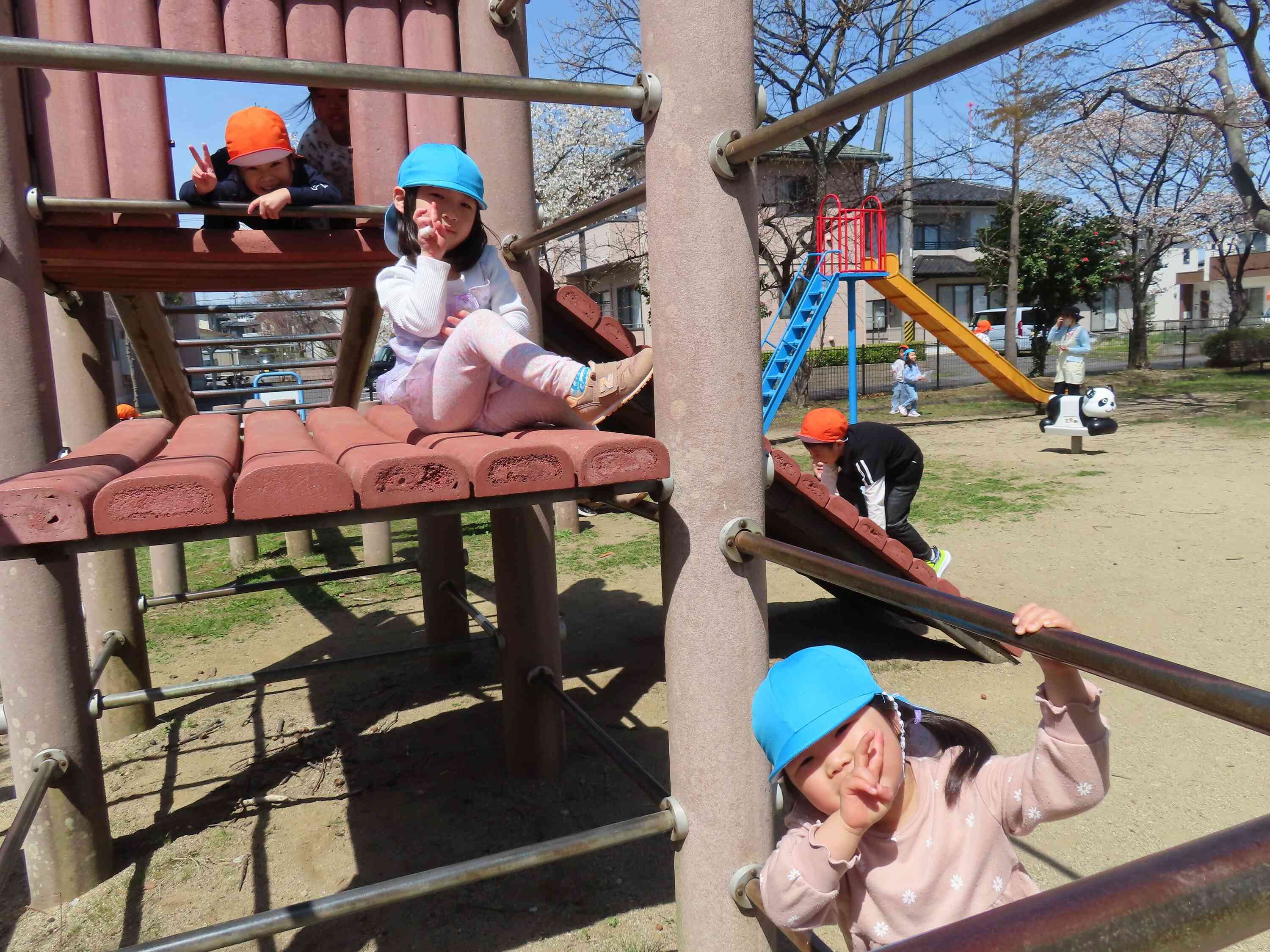 ４月ぱんだ組の様子(４歳児)