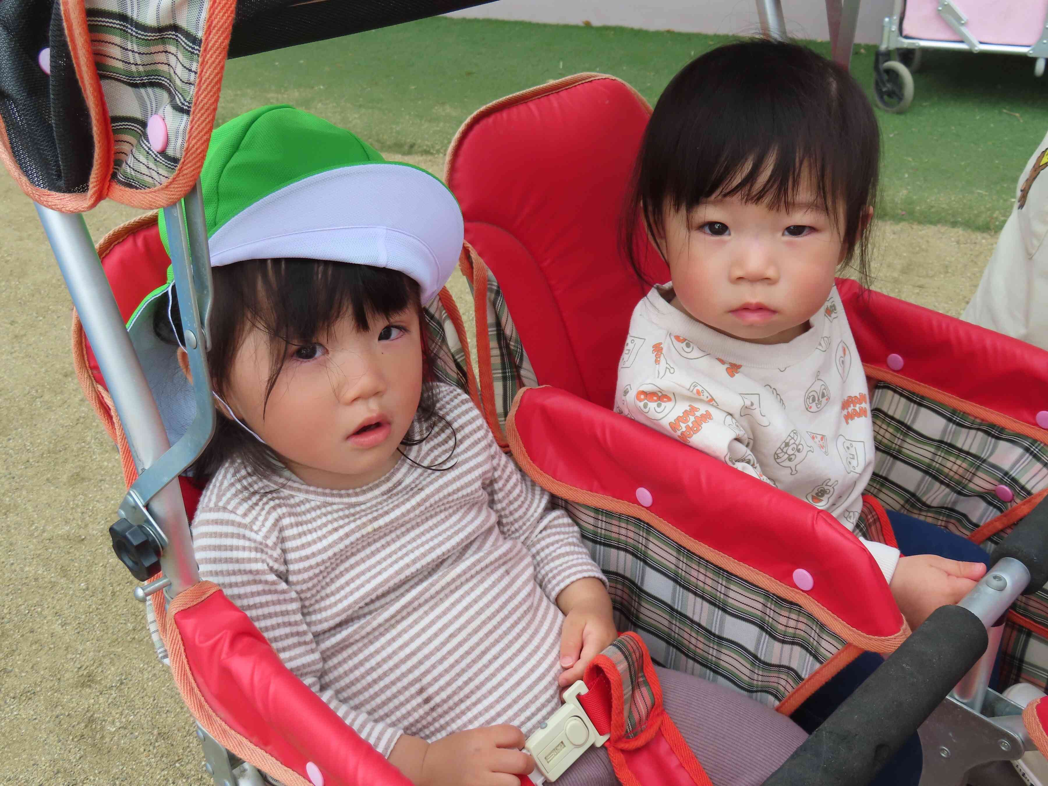 お外に出てお散歩