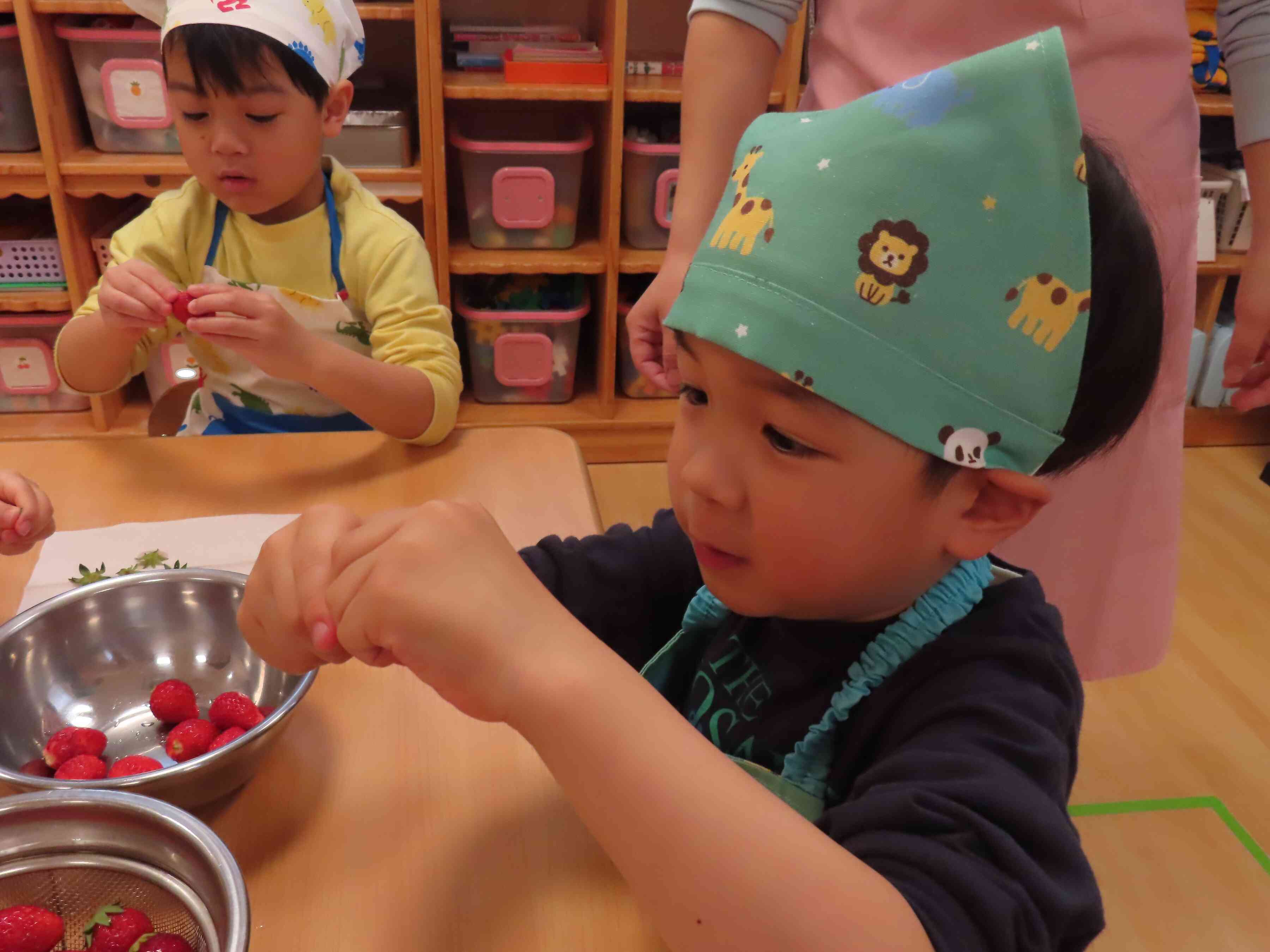 下処理も頑張ります！