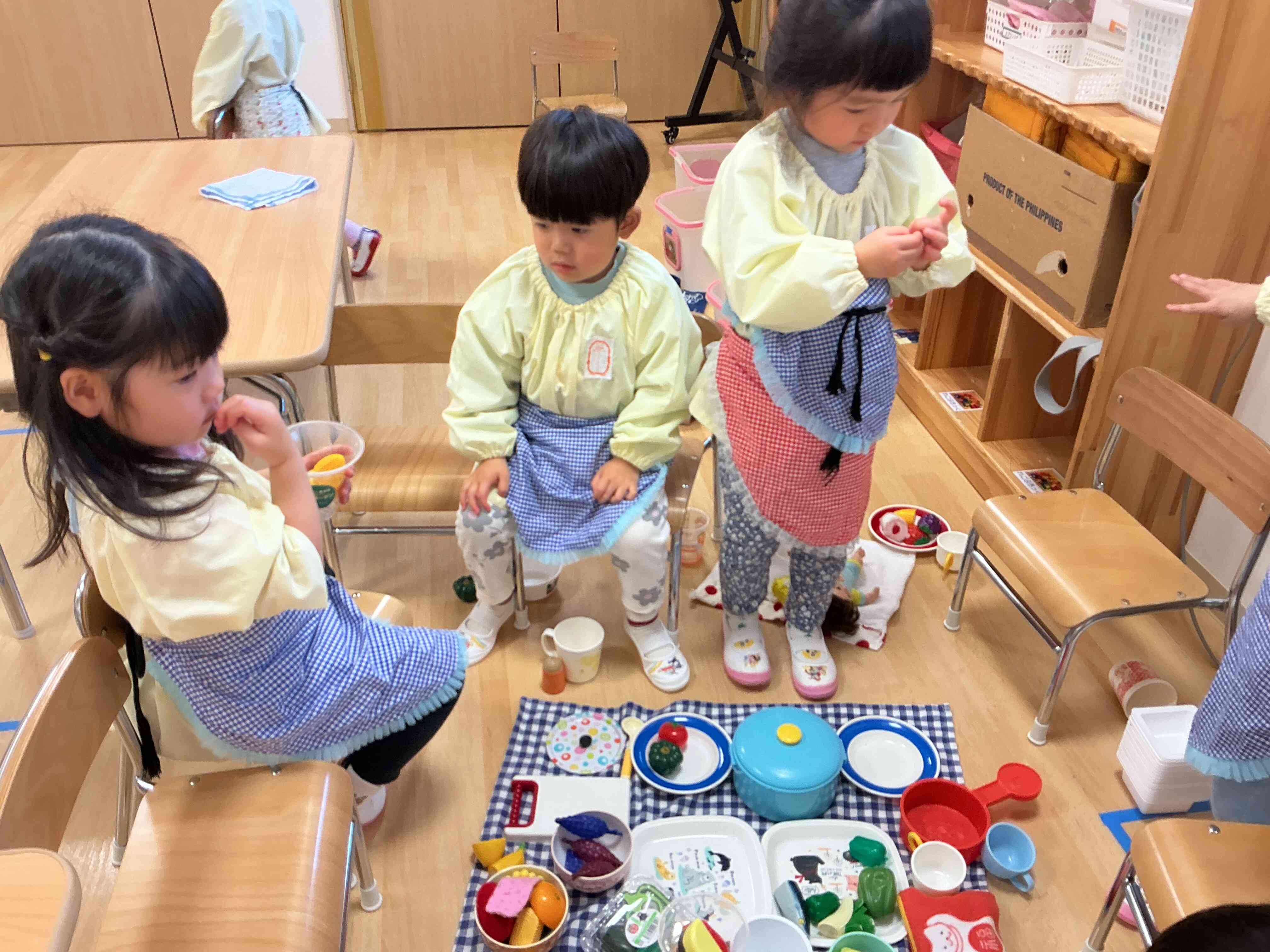りすぐみ（3歳児）5月の様子です！